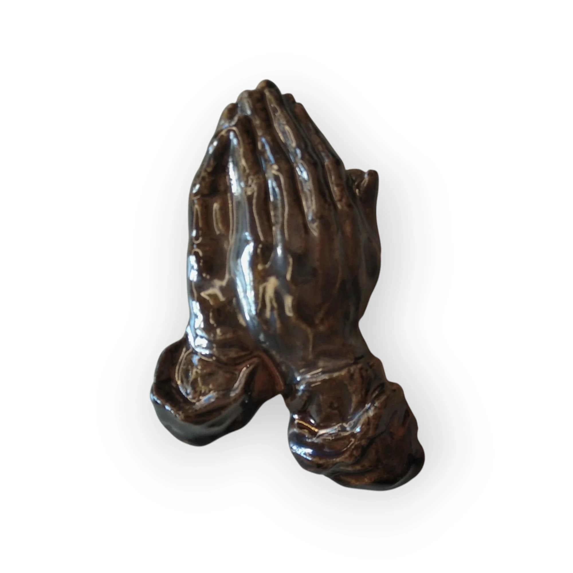 Glazed Praying Hands Bronze