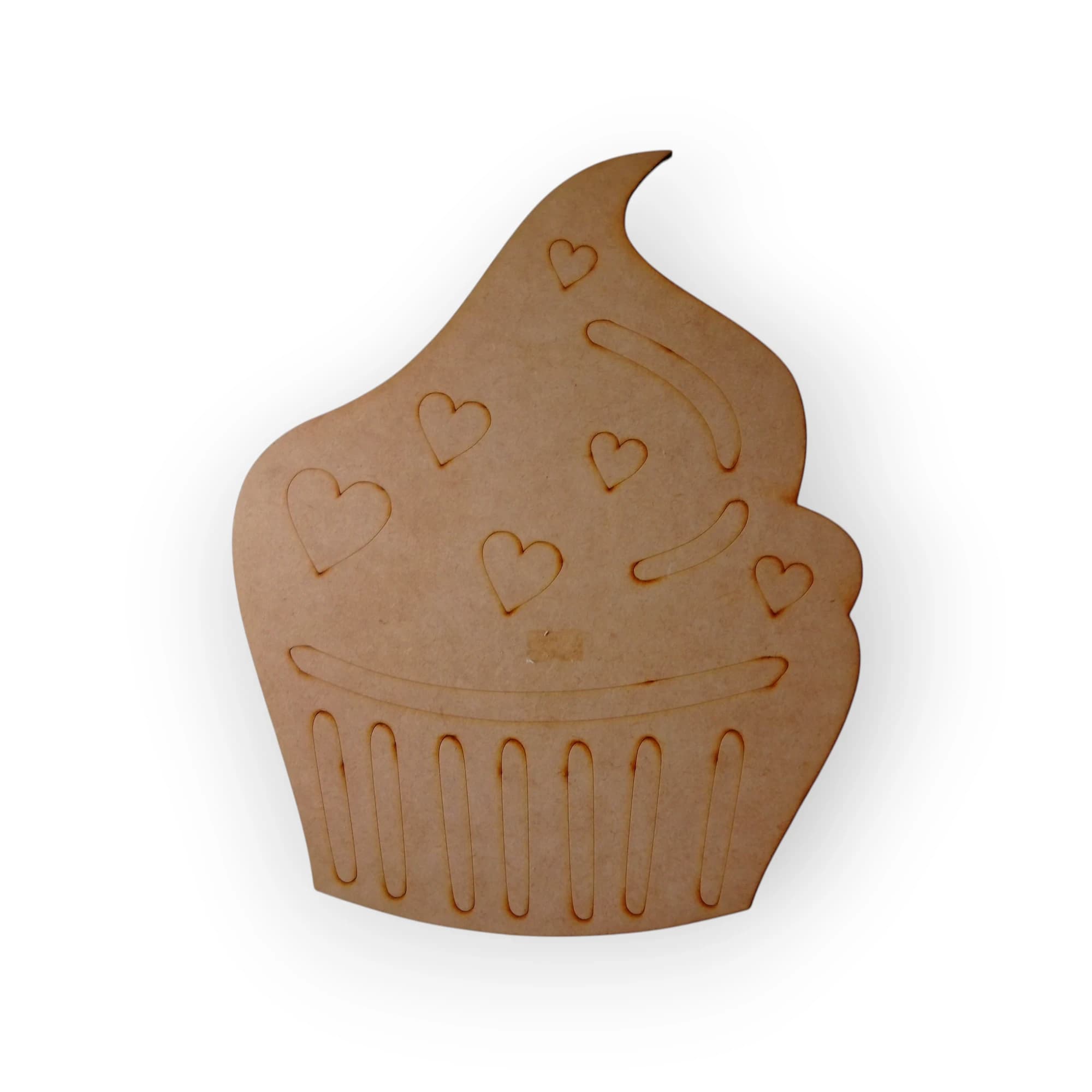 Blank Wooden Cup Cake