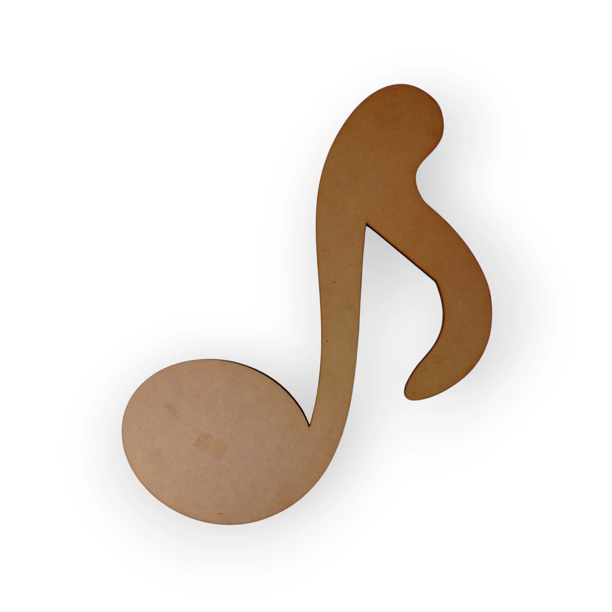 Blank Wood Template Music Note Quaver