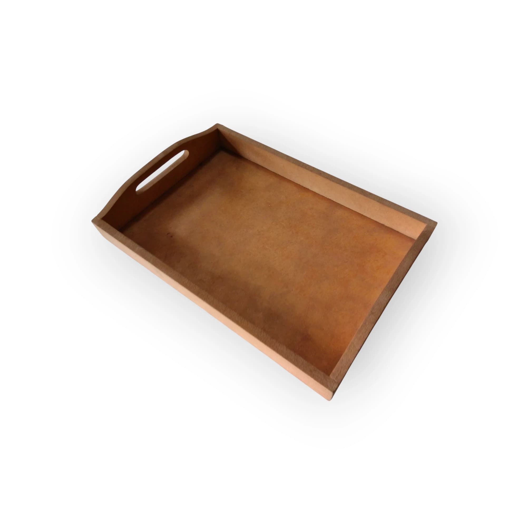 Blank Wood Tray Handle Cut-Out