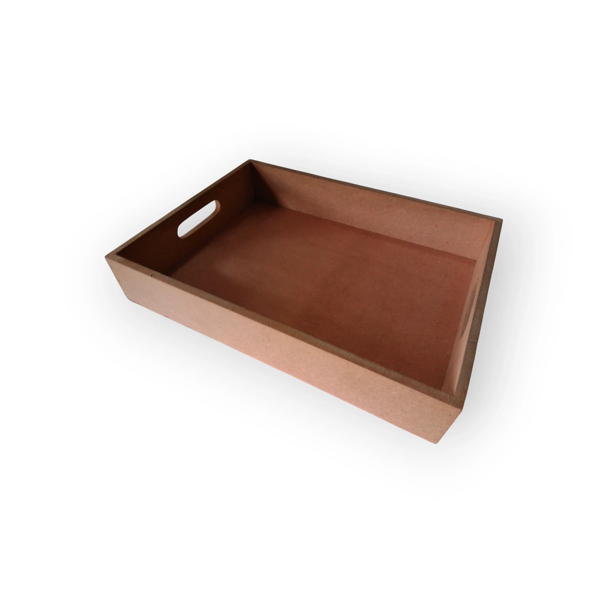 Blank Wood Tray Handle Cut-Out