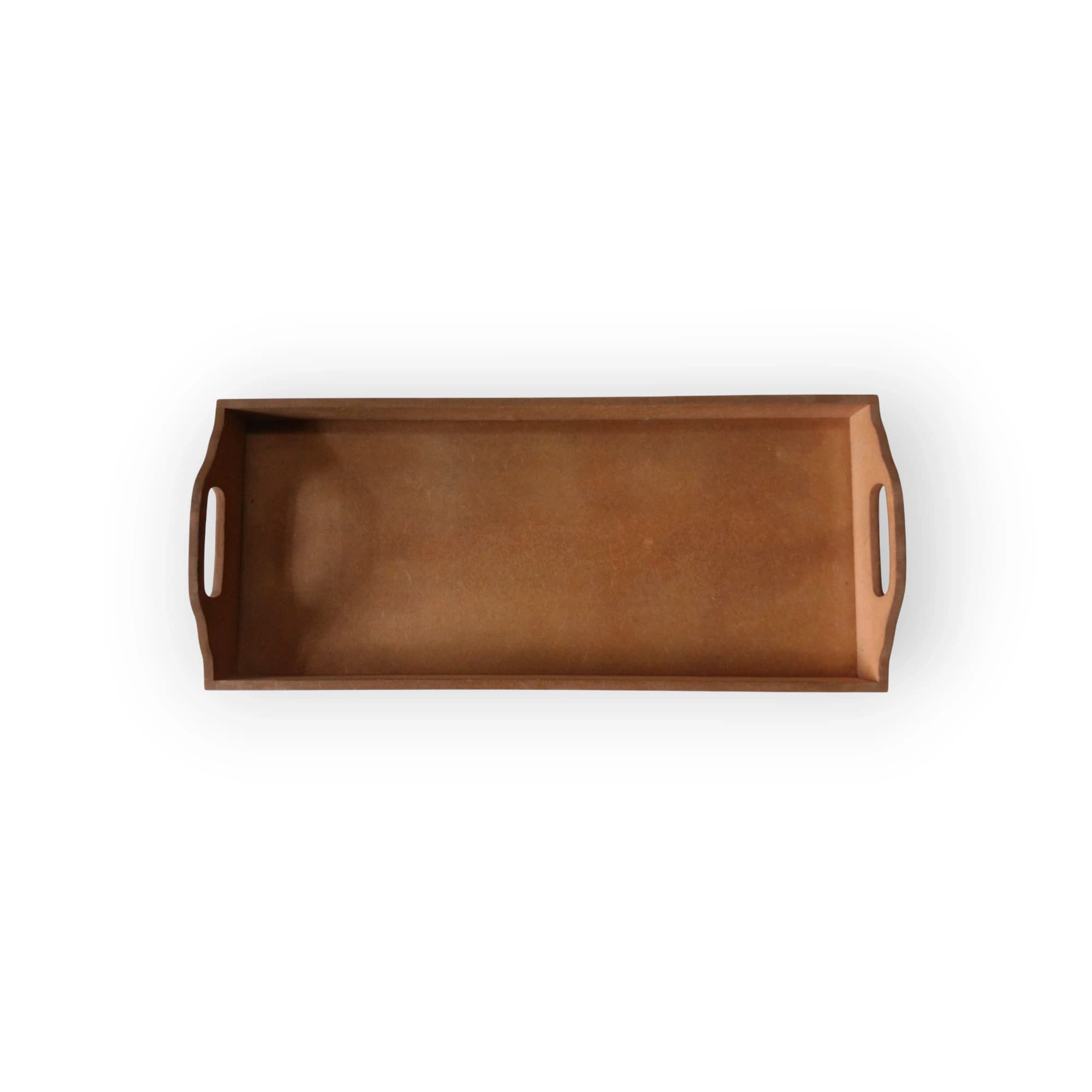 Blank Wood Tray Handle Cut-Out