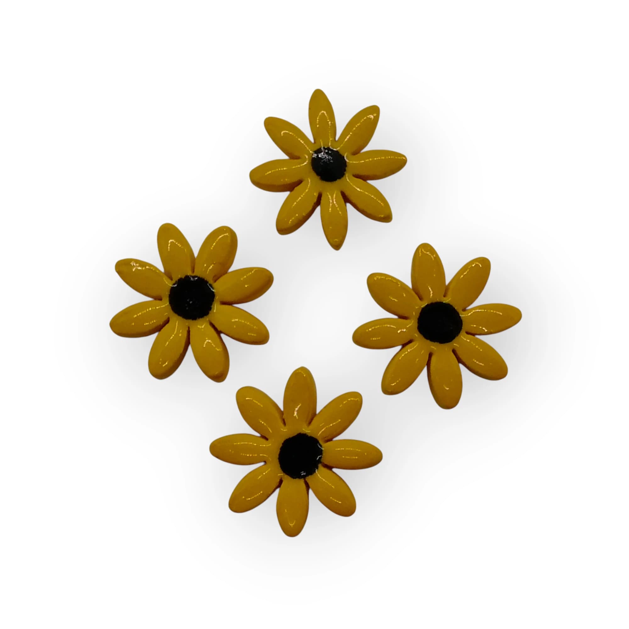 Ceramic Insert Small Yellow Flower
