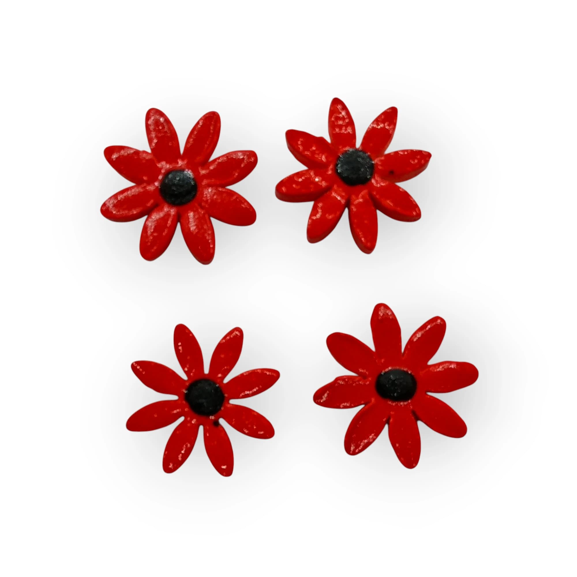 Ceramic Insert Small Orange Flower