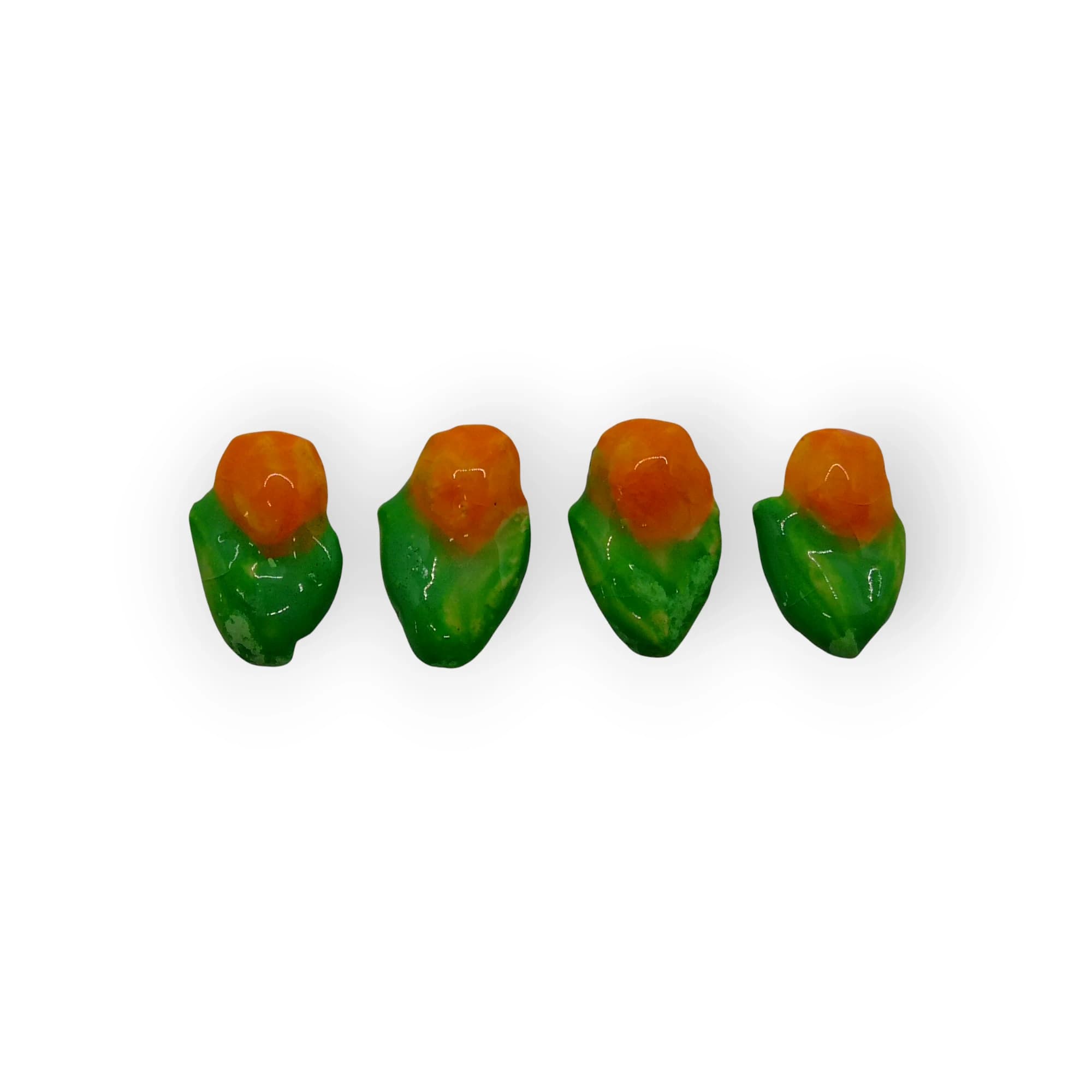 Ceramic Insert Small Orange Tulip
