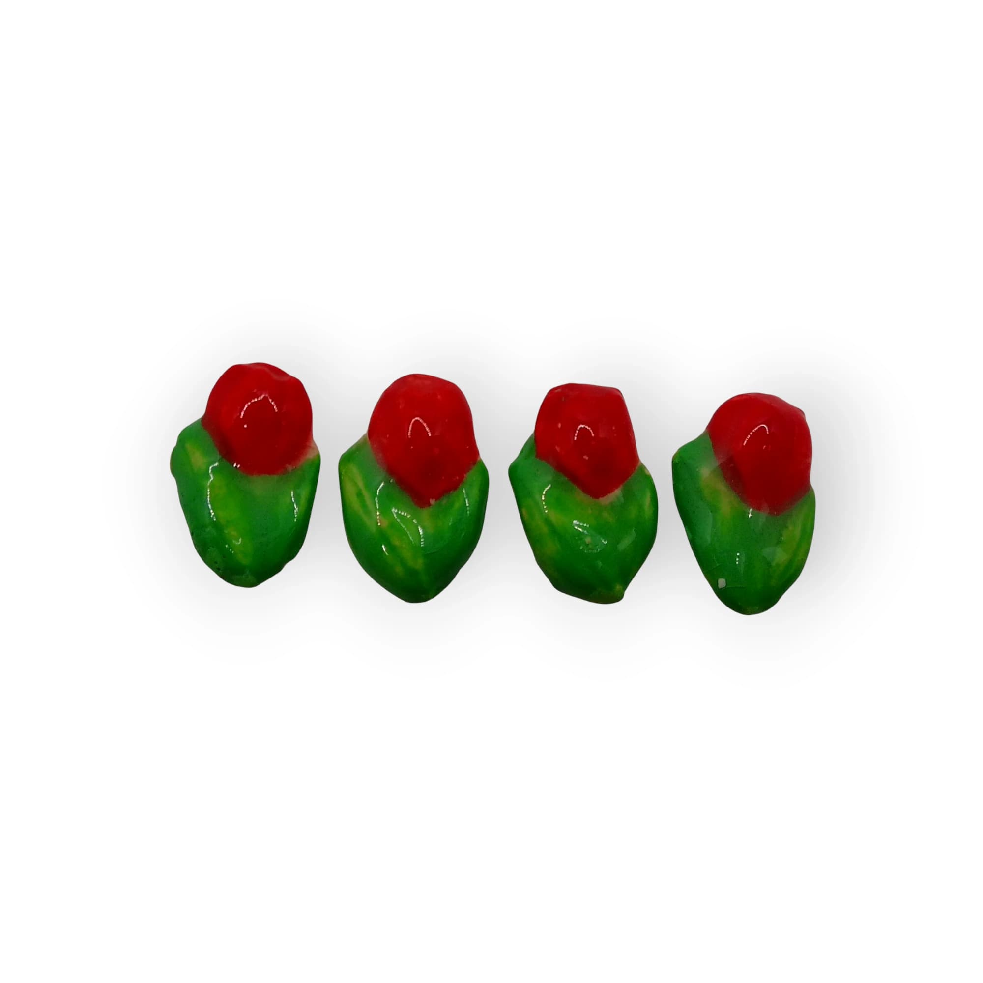 Ceramic Insert Small Red Tulip