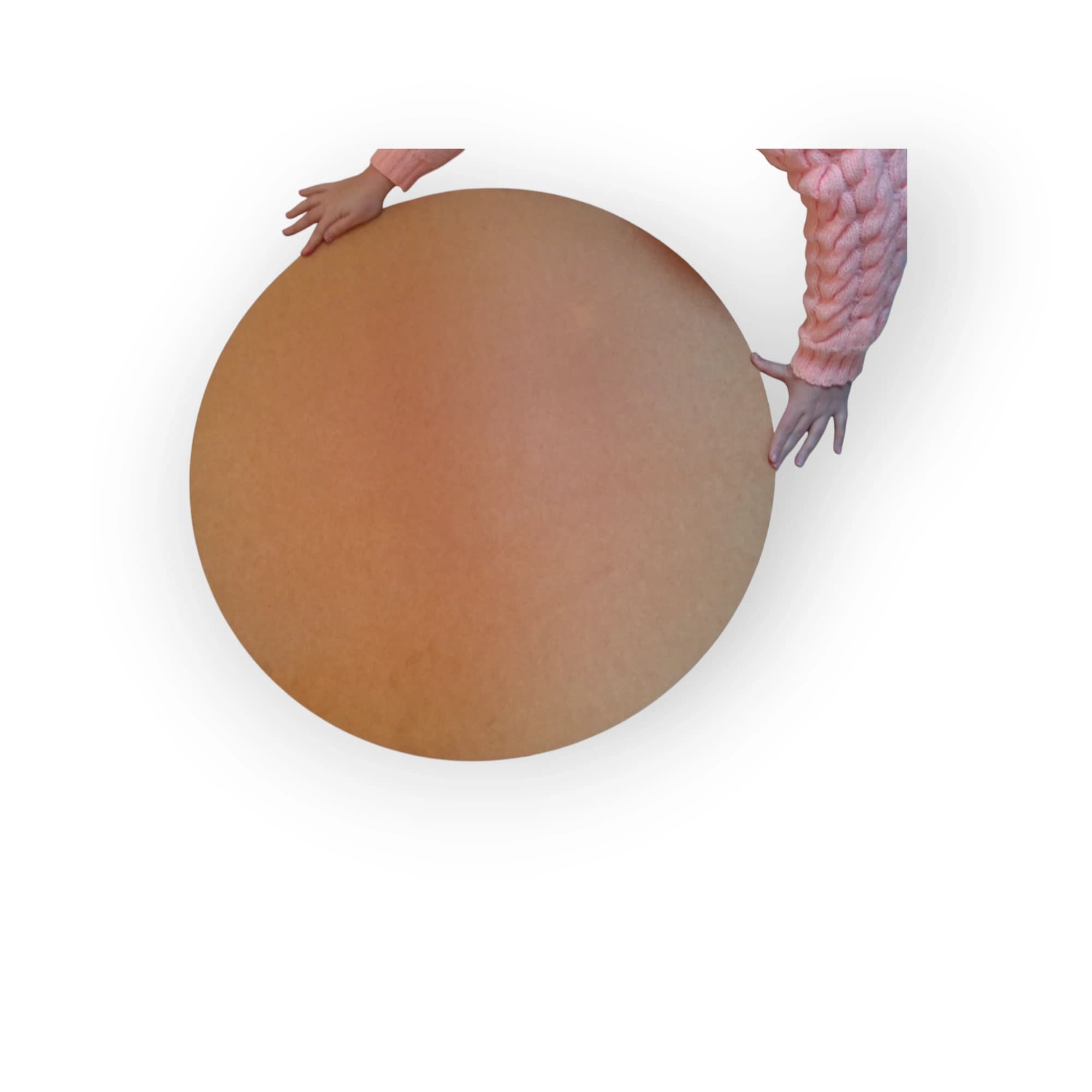 Wood Round Template Blank