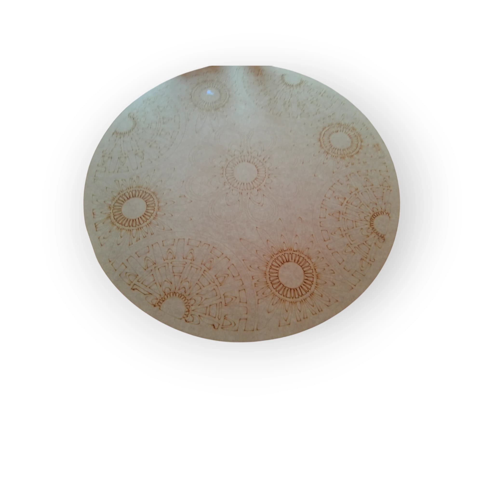 Wood Round Template Drawn