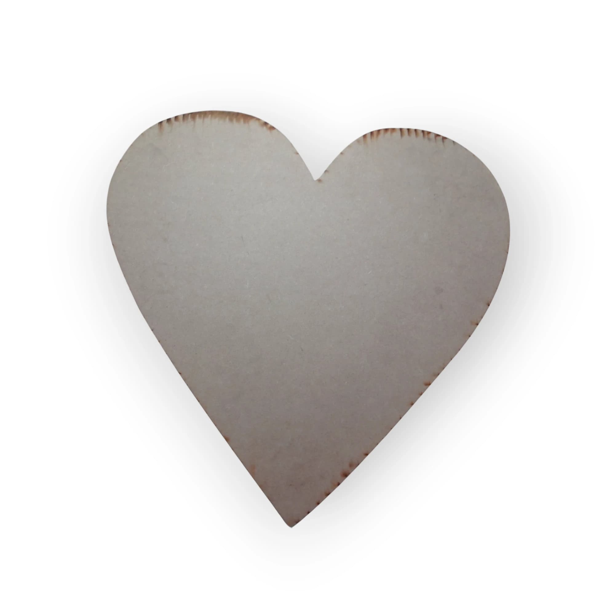 Wood Template Heart Shaped