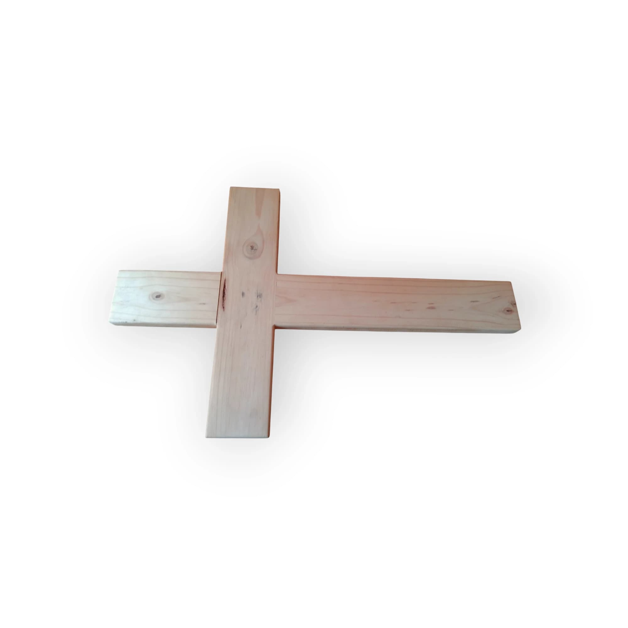 Wood Template Pine Cross With Hanger