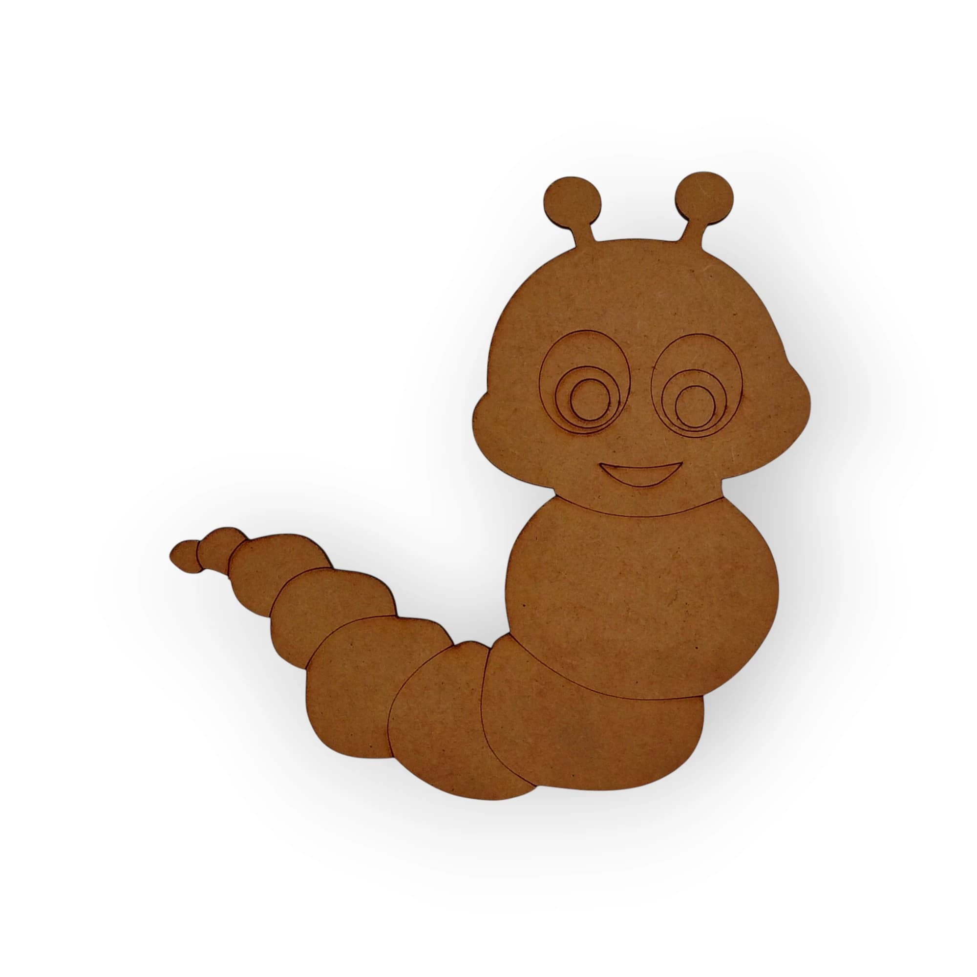 Wooden Template Worm Design
