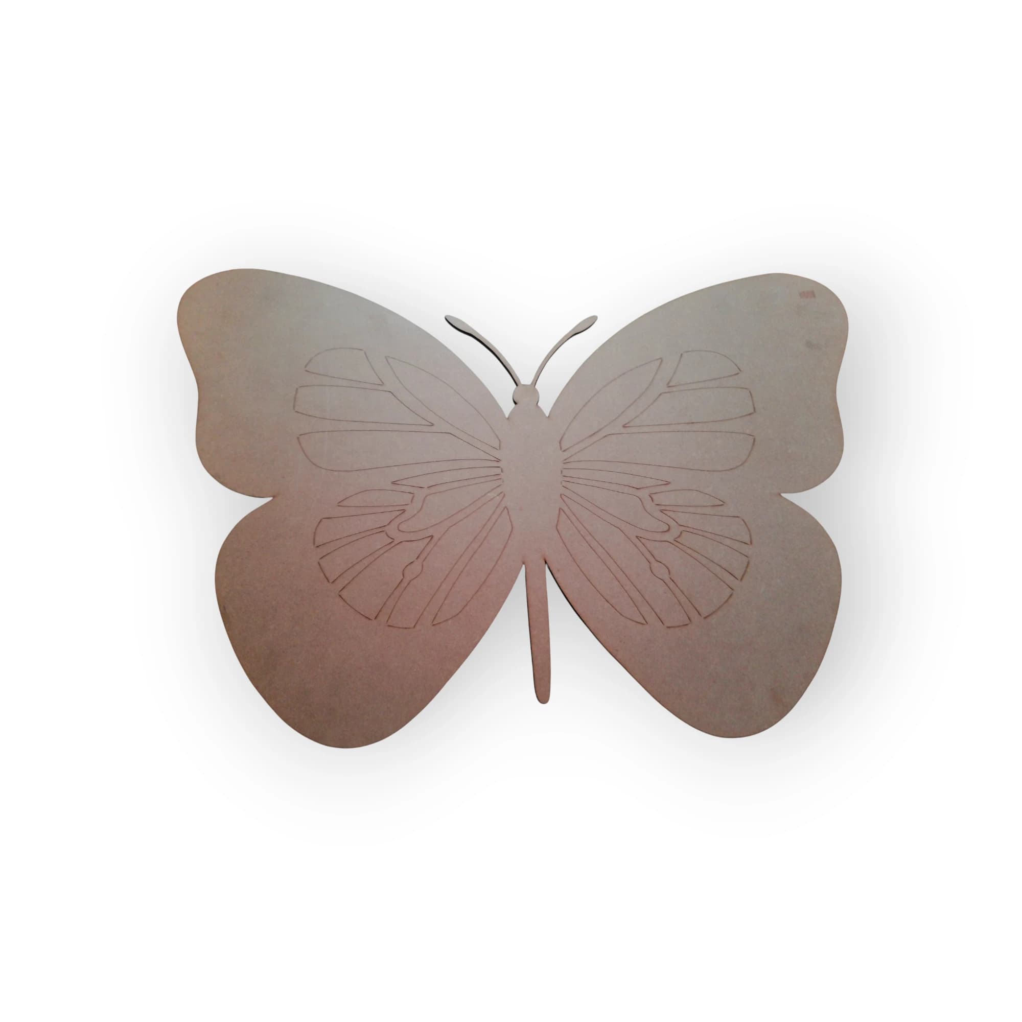 Wooden Template Butterfly Design