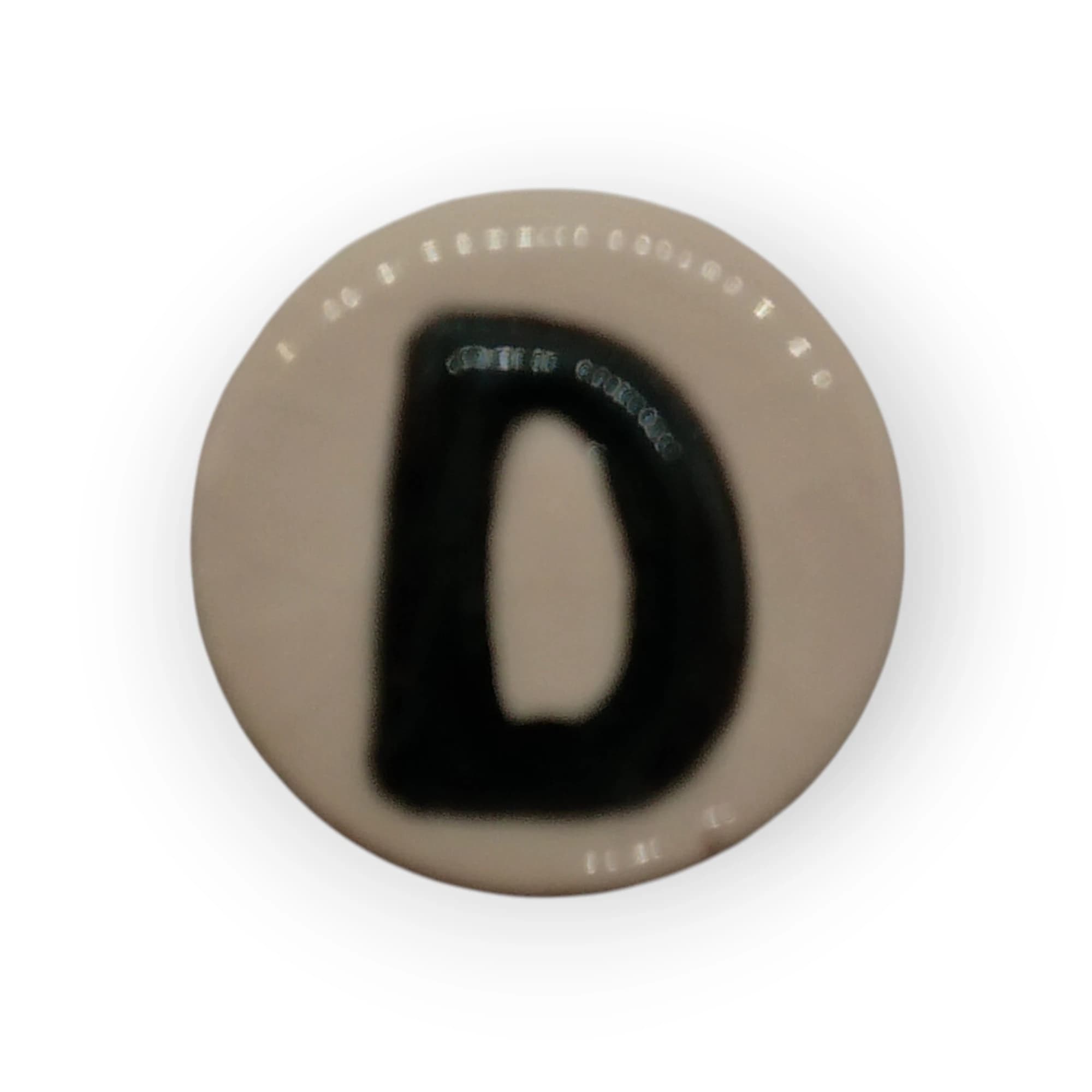 Small Ceramic Letter D