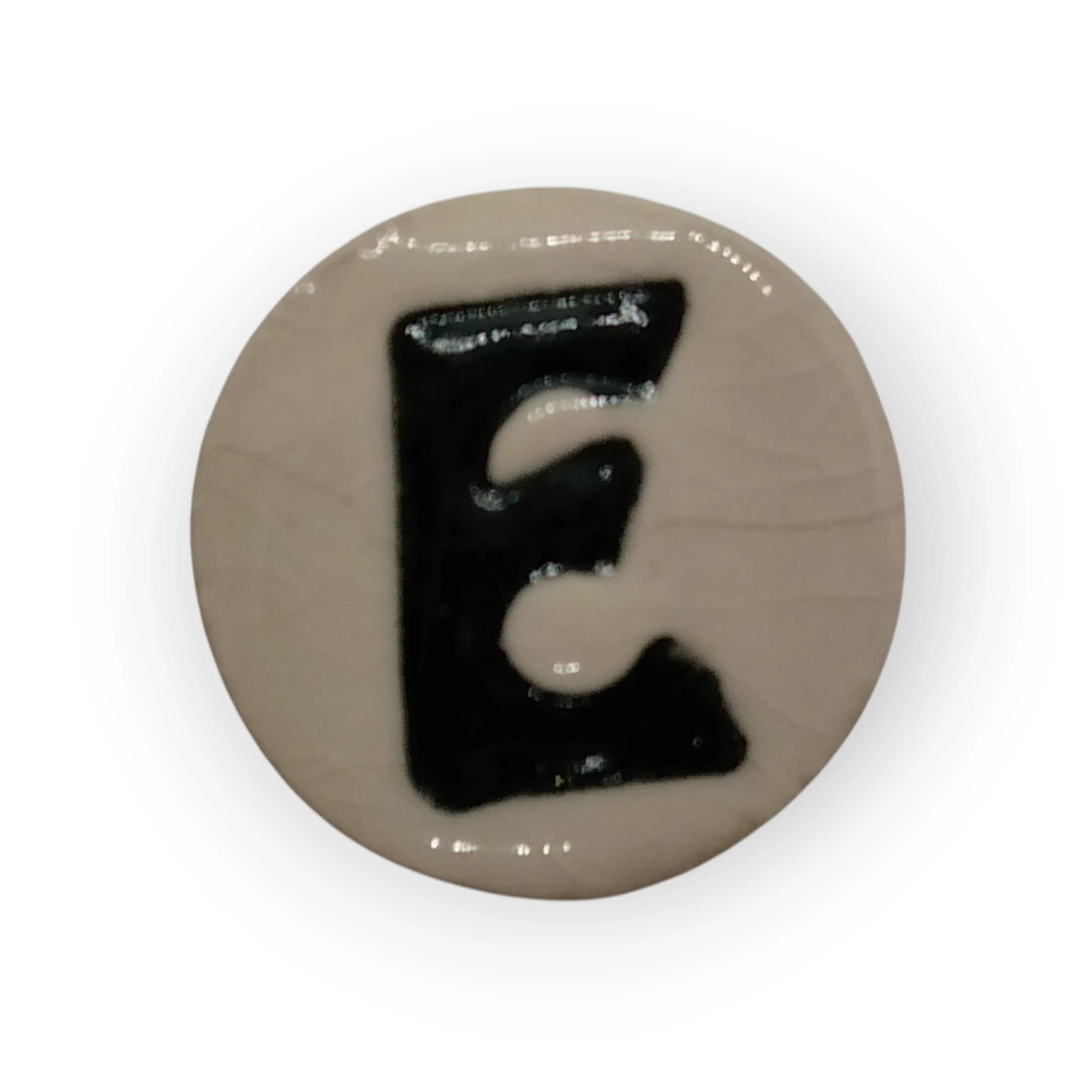 Small Ceramic Letter E