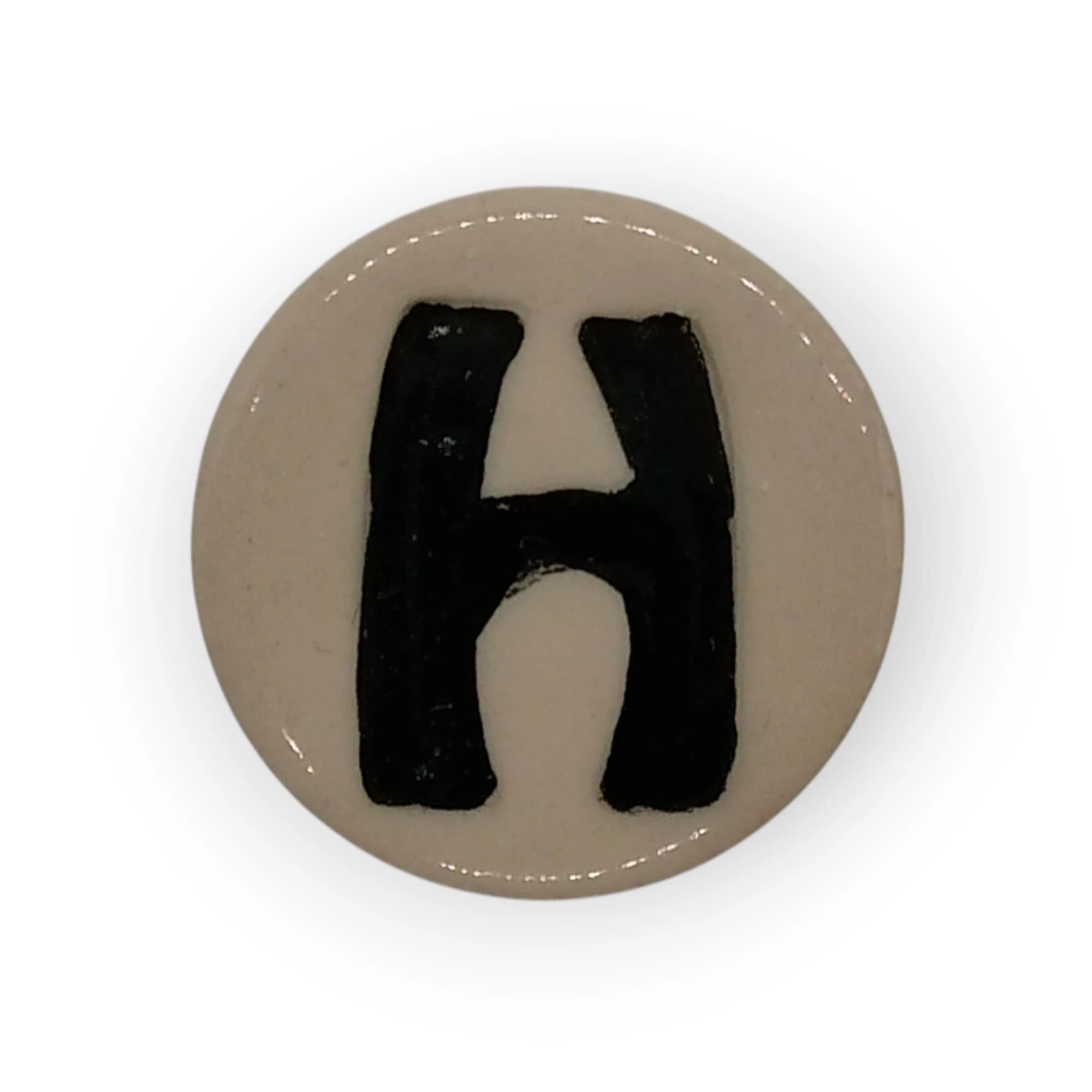 Small Ceramic Letter H