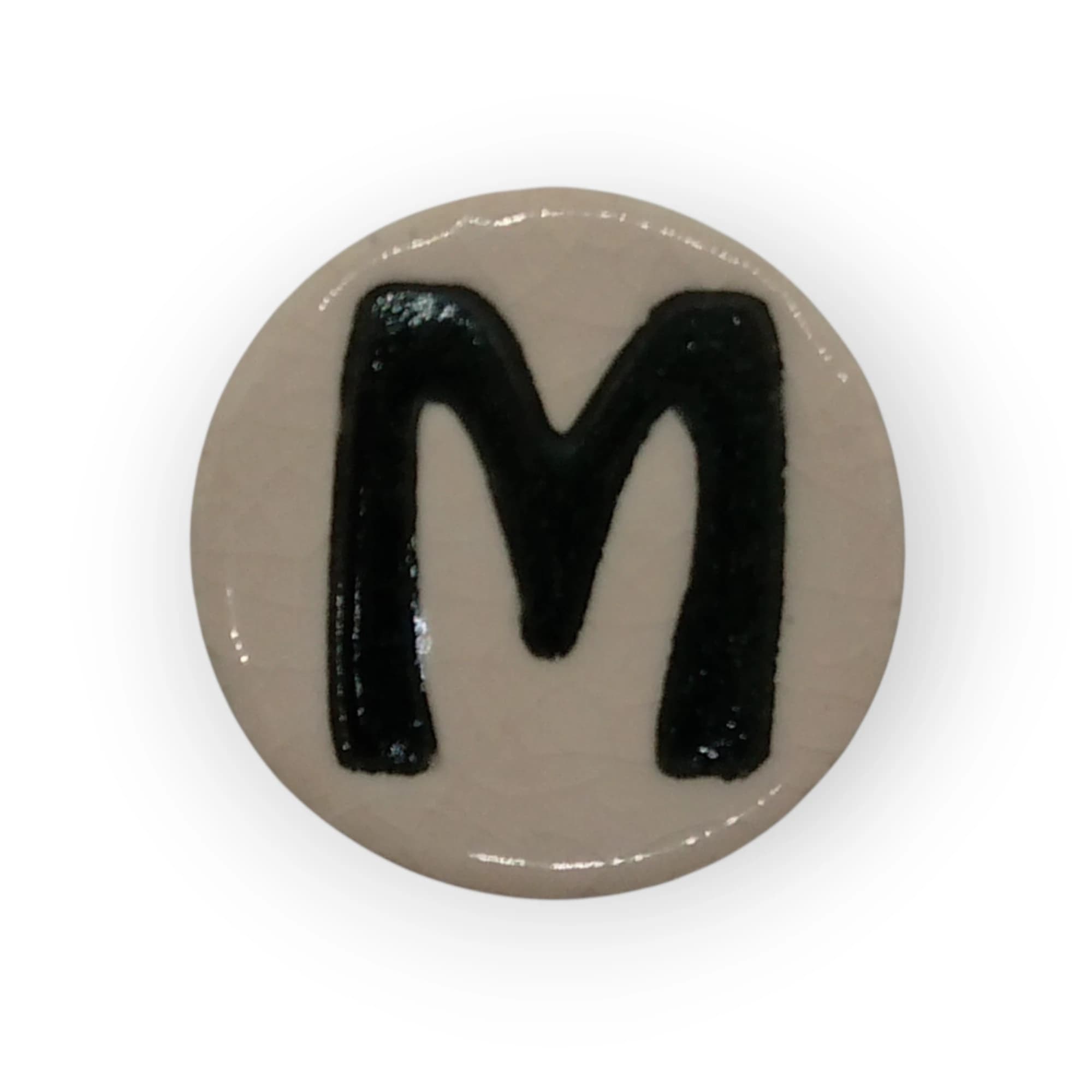 Small Ceramic Letter M