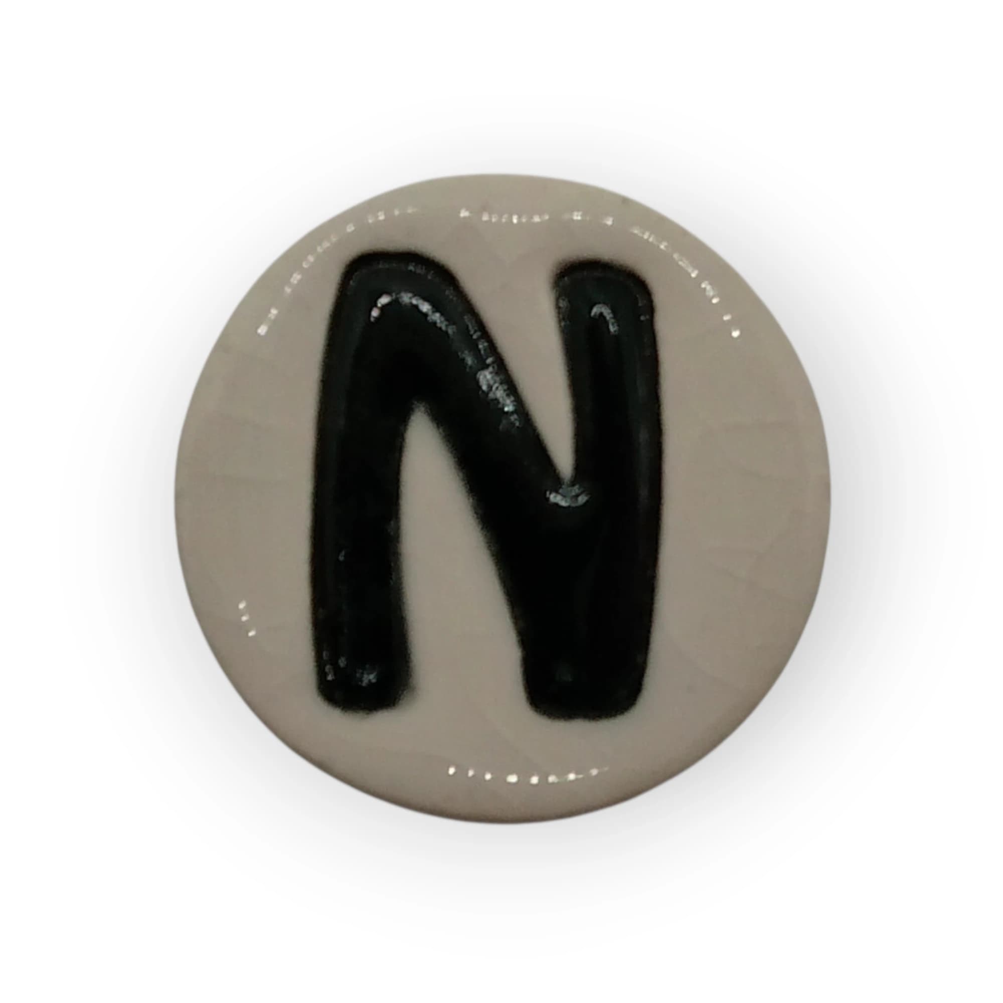 Small Ceramic Letter N