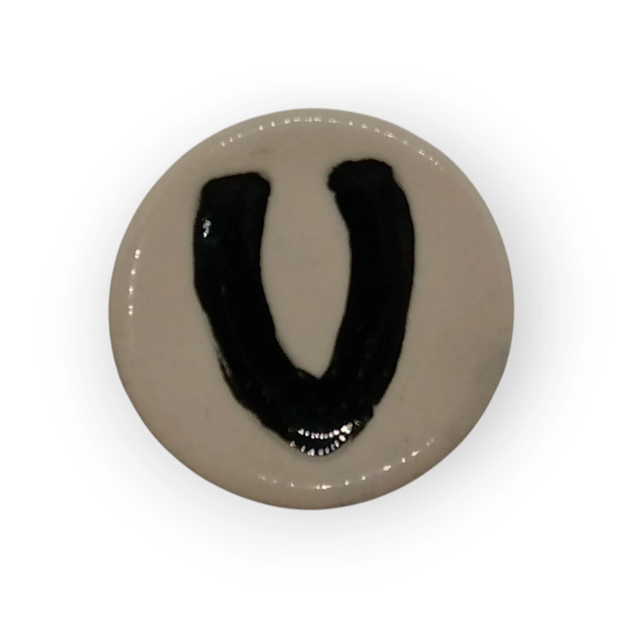 Small Ceramic Letter V