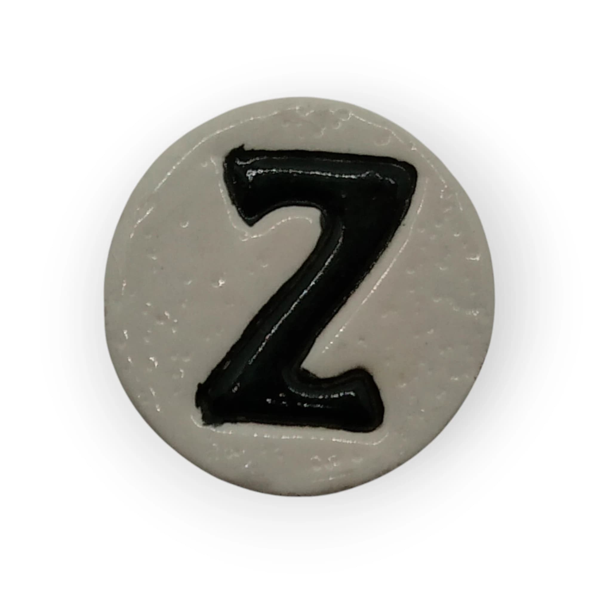 Small Ceramic Letter Z