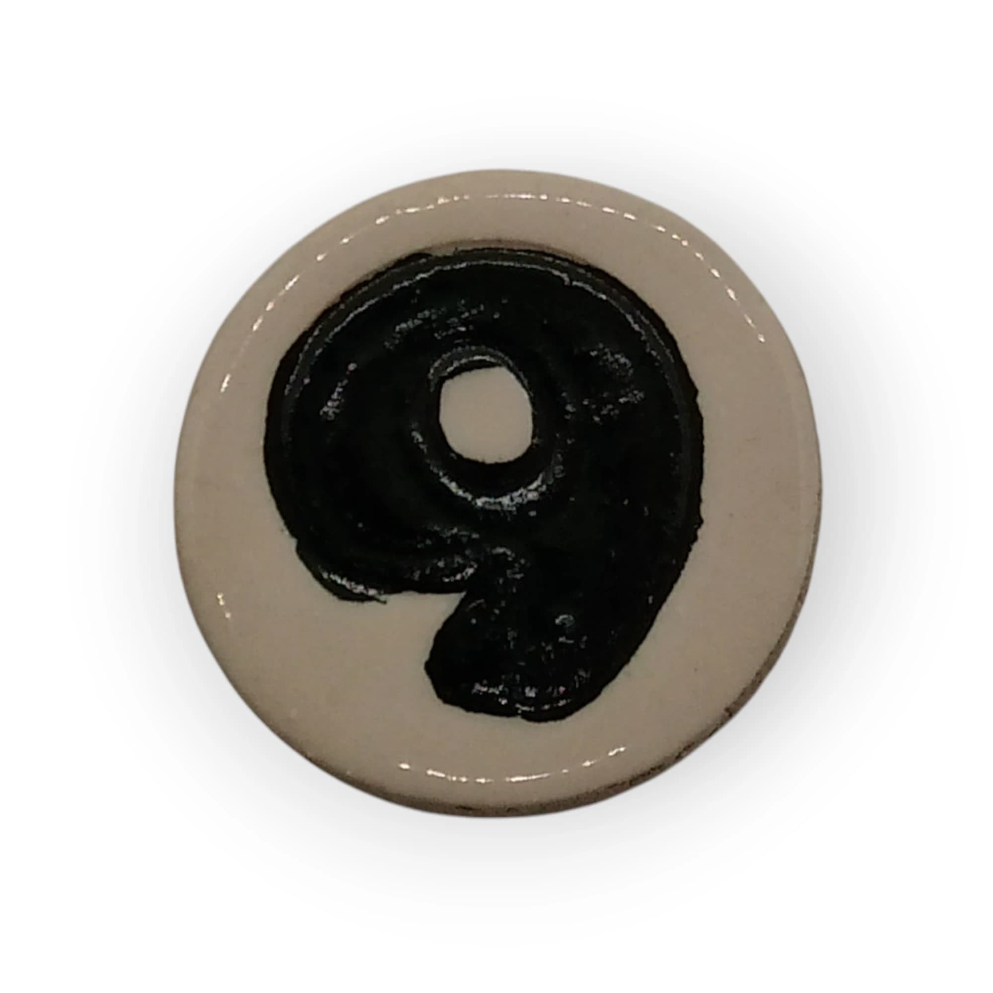 Small Ceramic Letter 9
