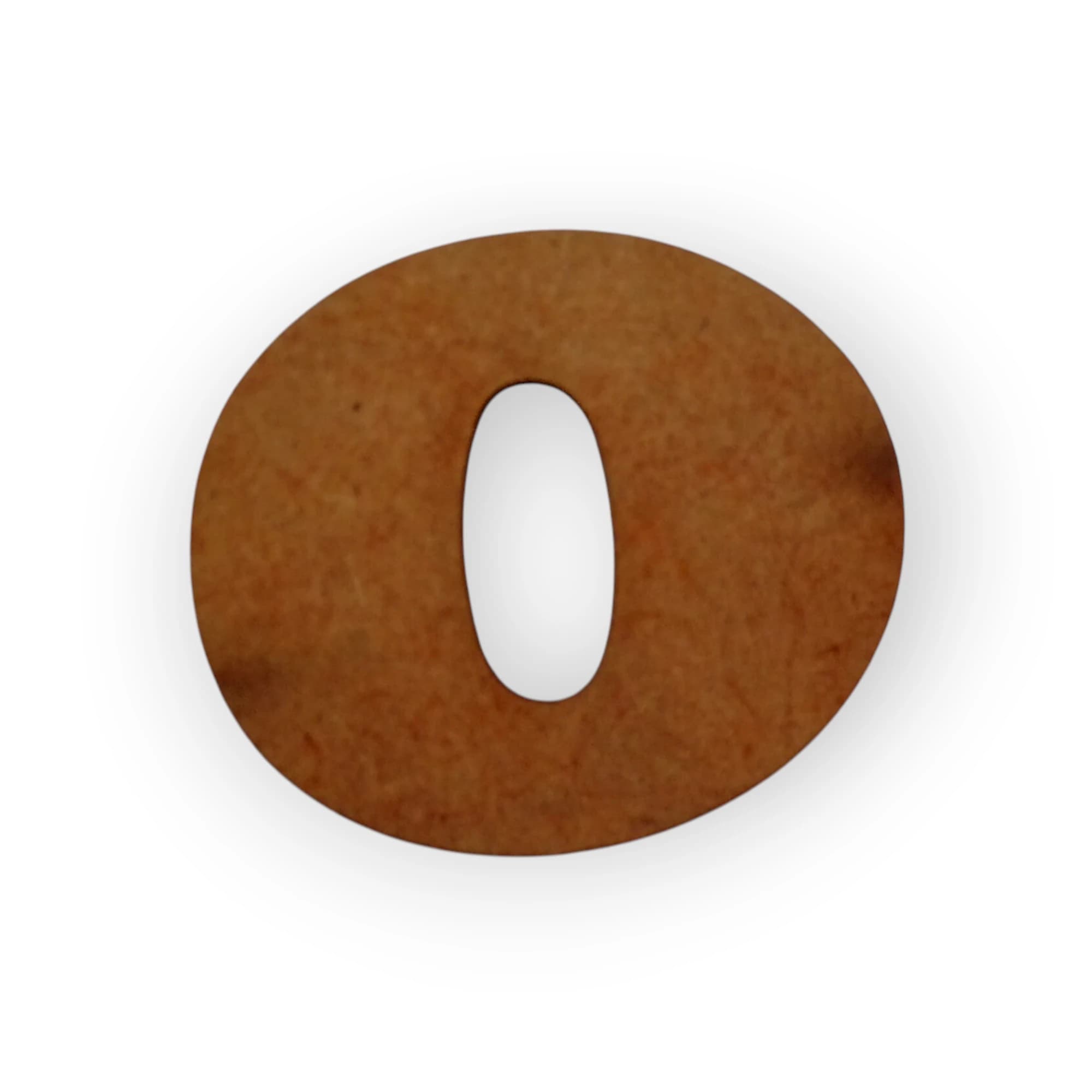 Wooden Letter 0
