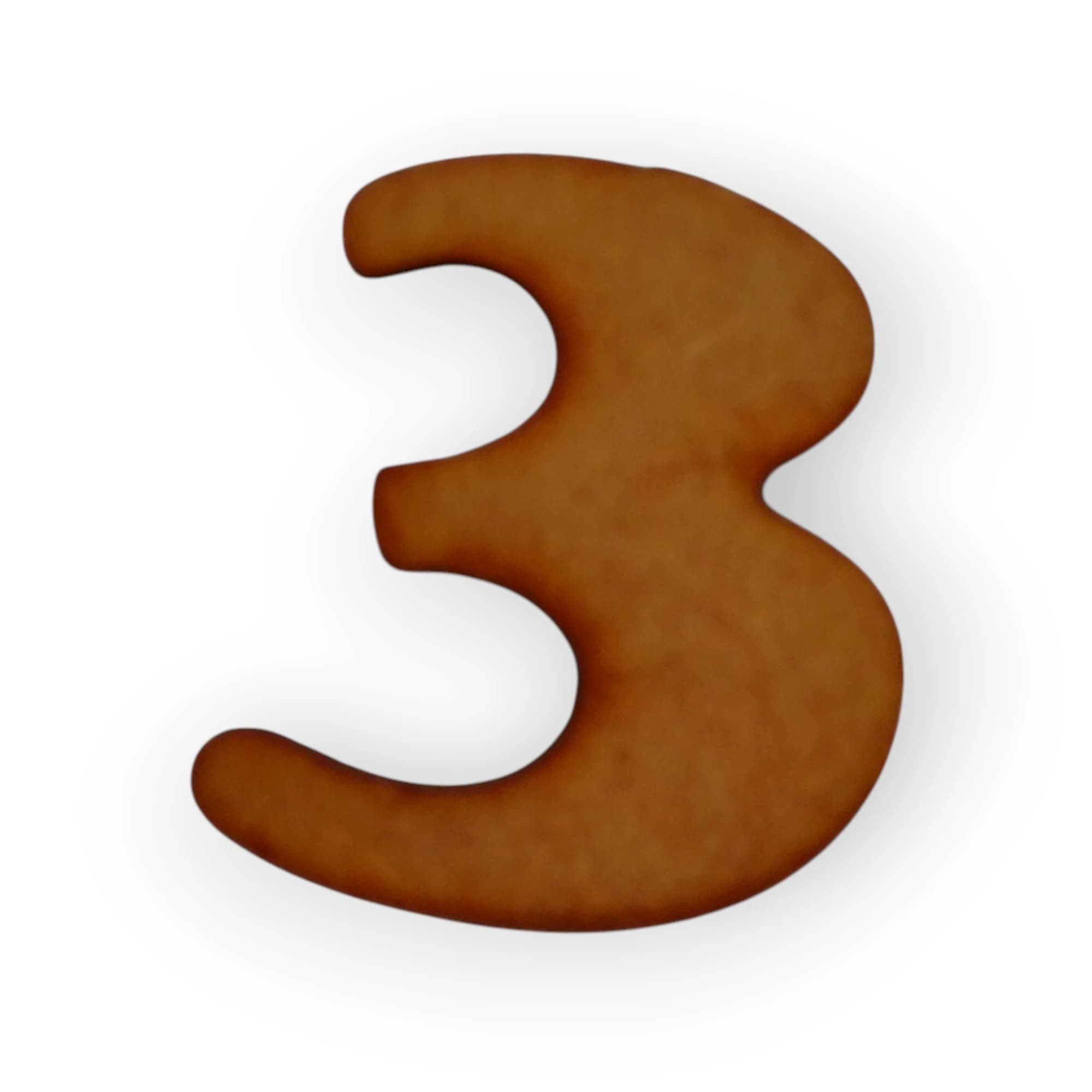 Wooden Letter 3