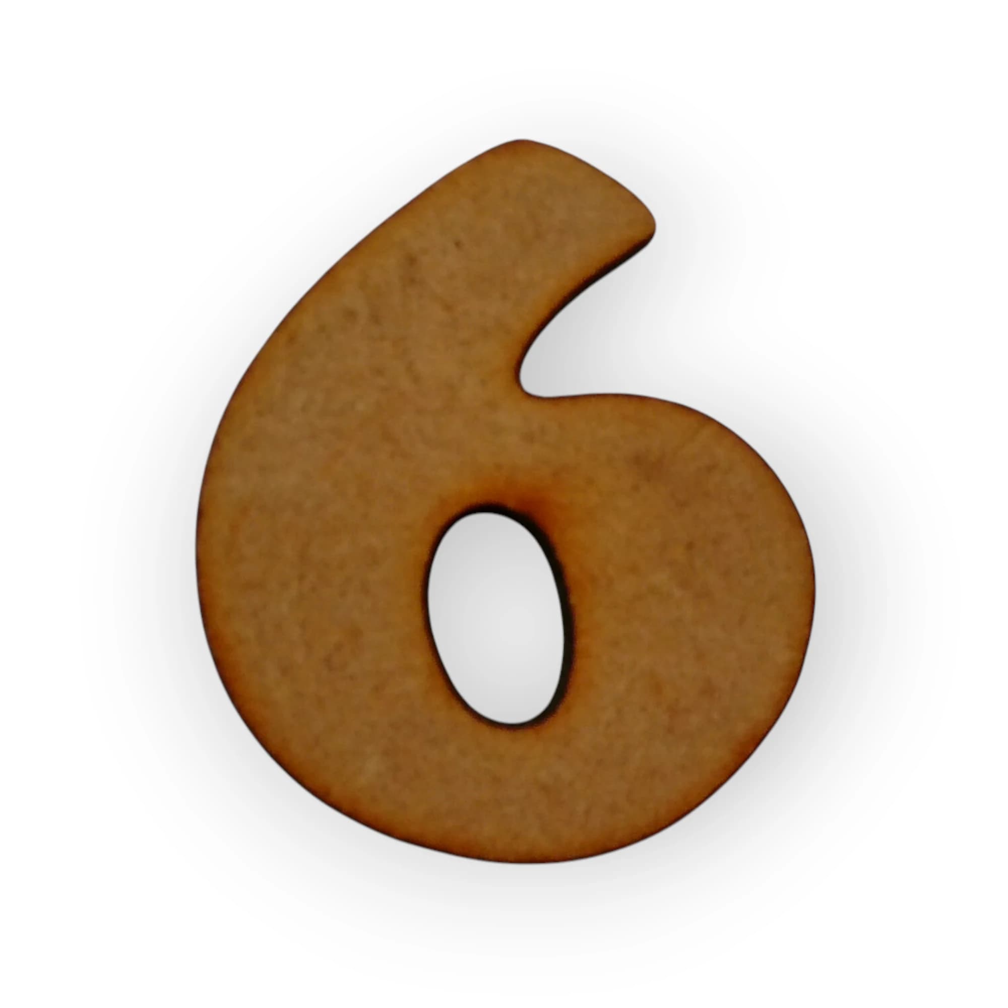 Wooden Letter 6