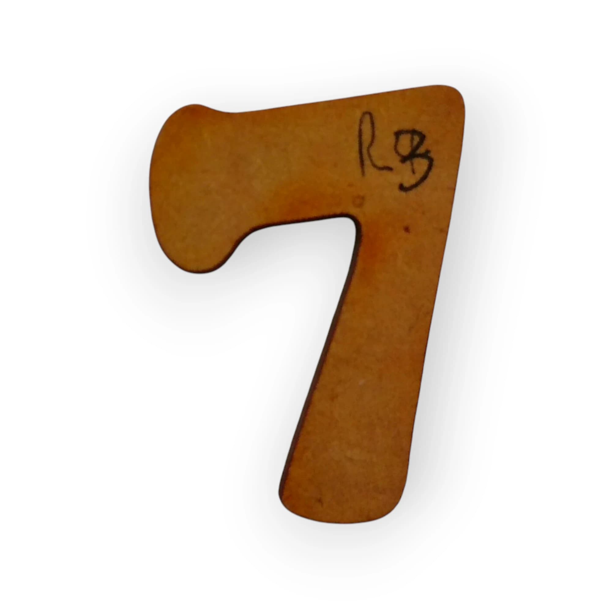 Wooden Letter 7