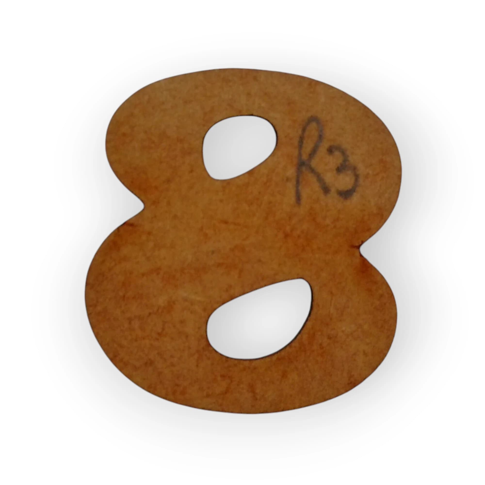 Wooden Letter 8