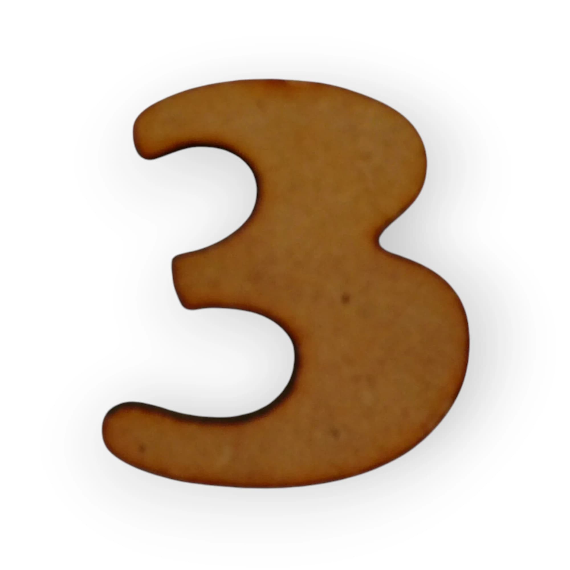 Wooden Letter 3