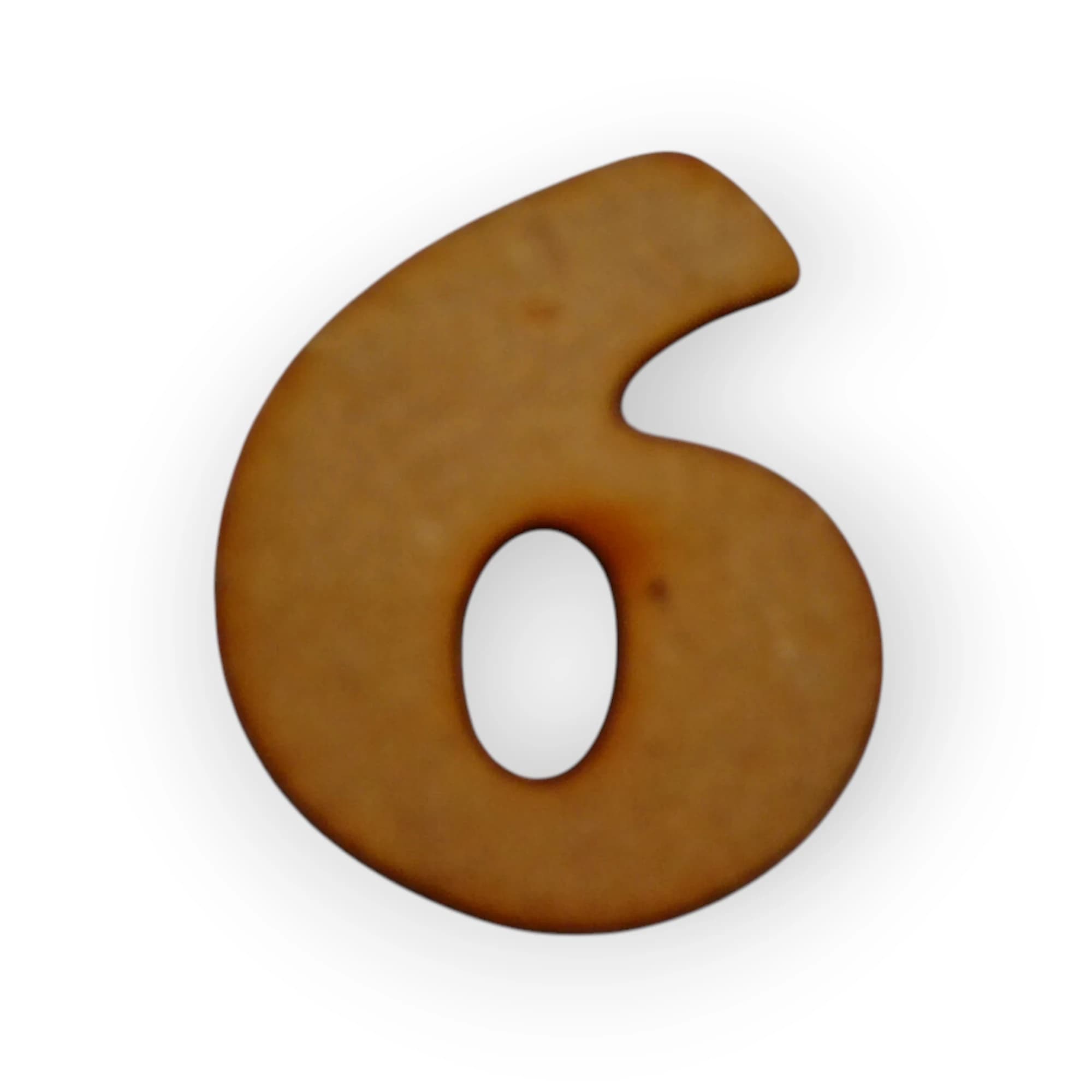 Wooden Letter 6