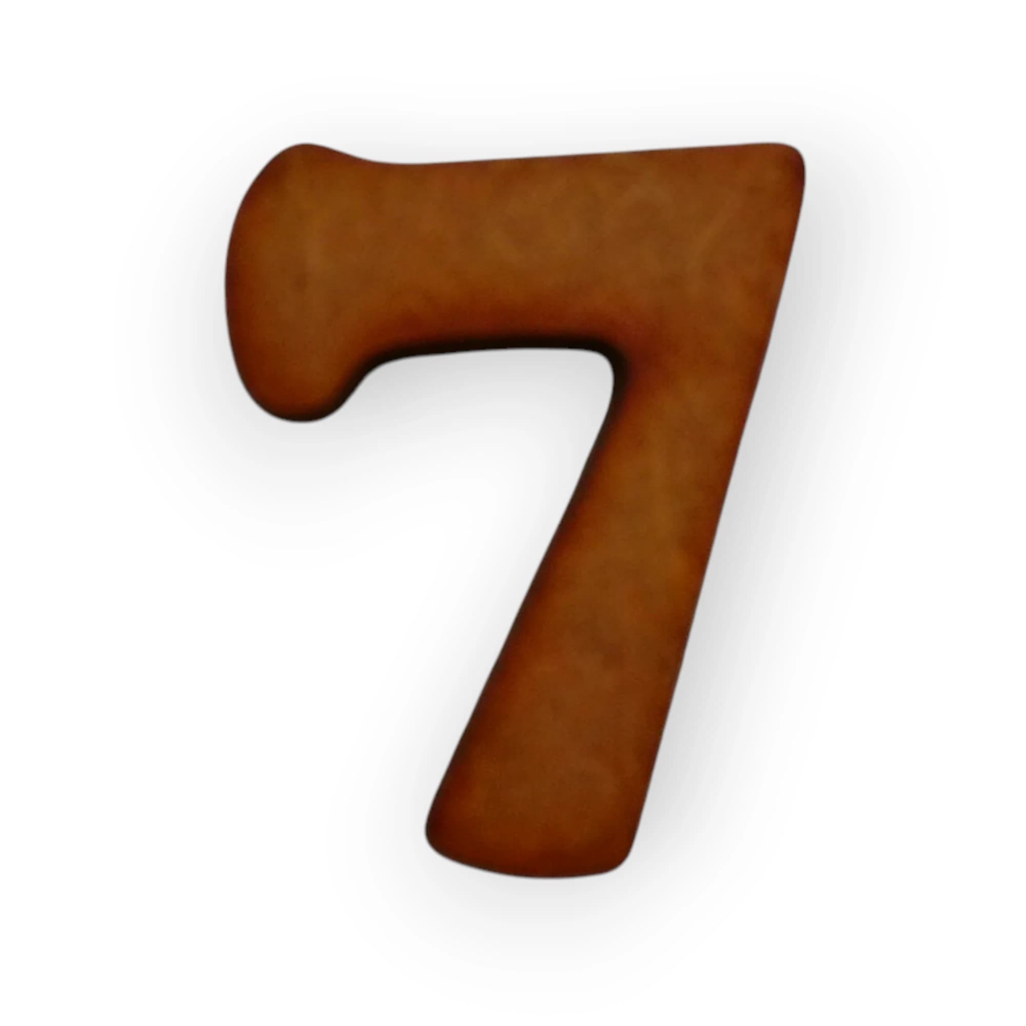 Wooden Letter 7