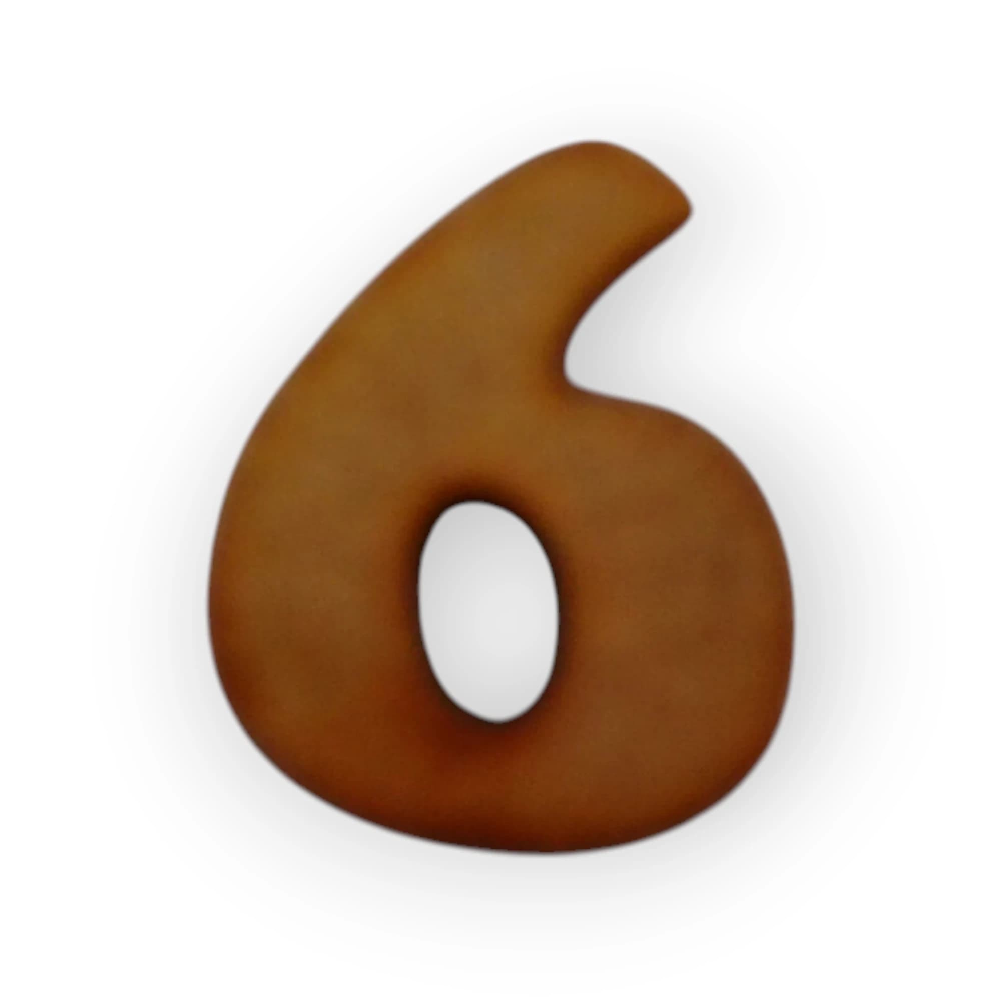 Wooden Letter 6