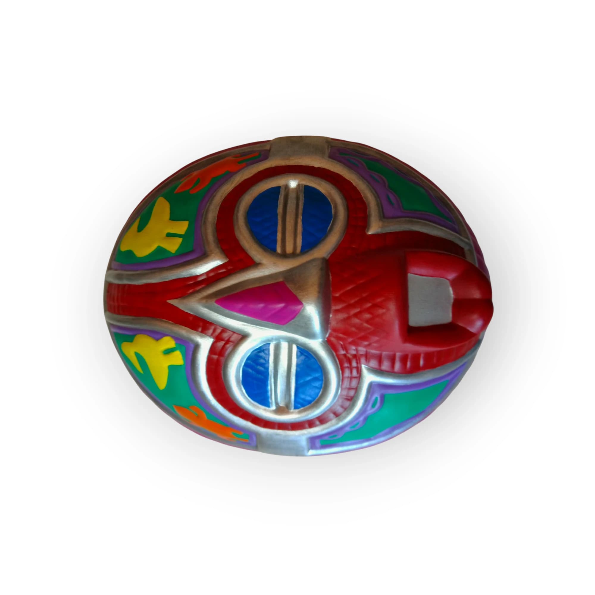 Decorated Ceramic Mask