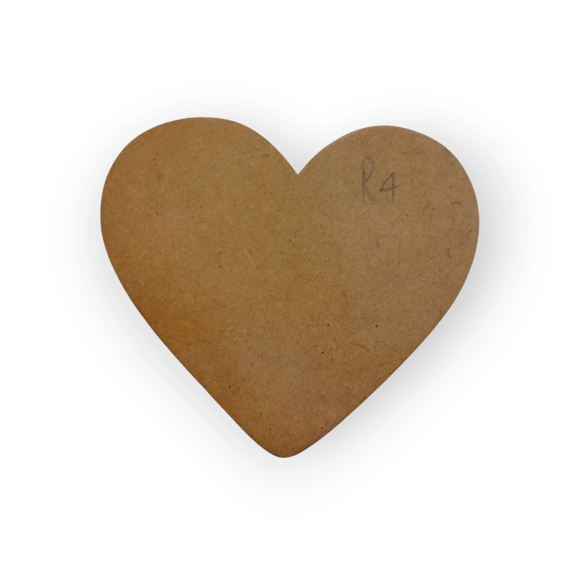 Wooden Template Heart