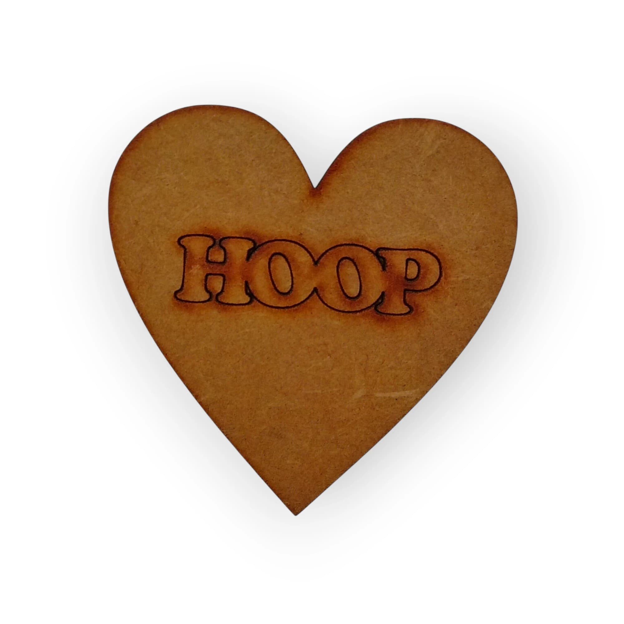 Wooden Template Heart with Hope