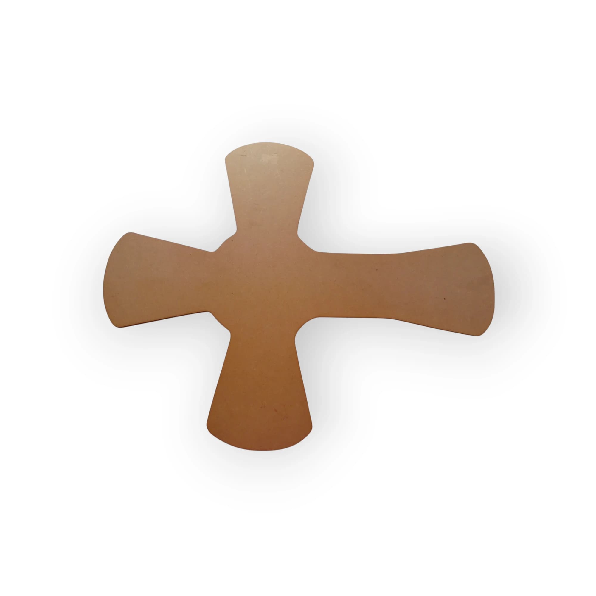 Wood Cross Rounded