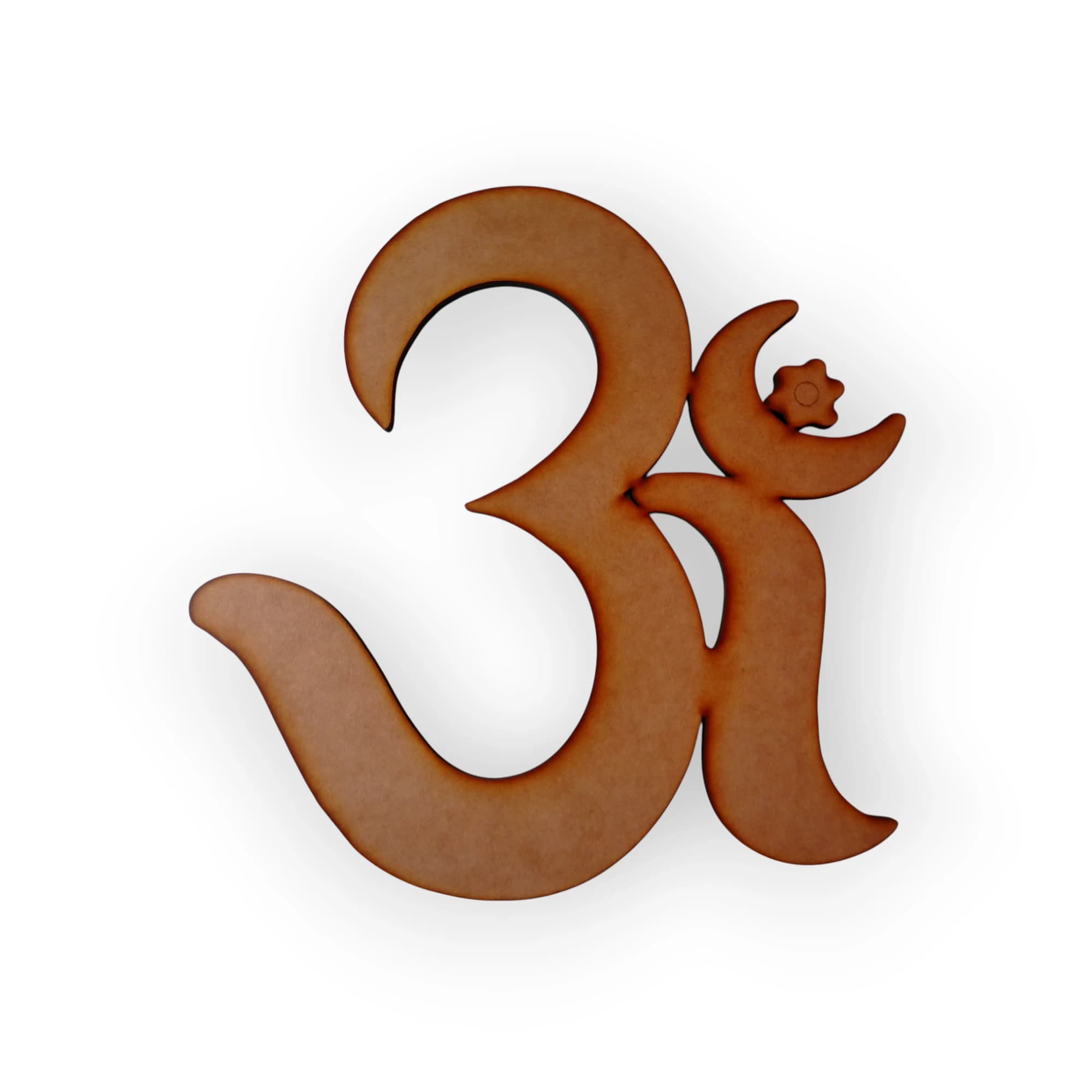 Wood Hindu Symbol