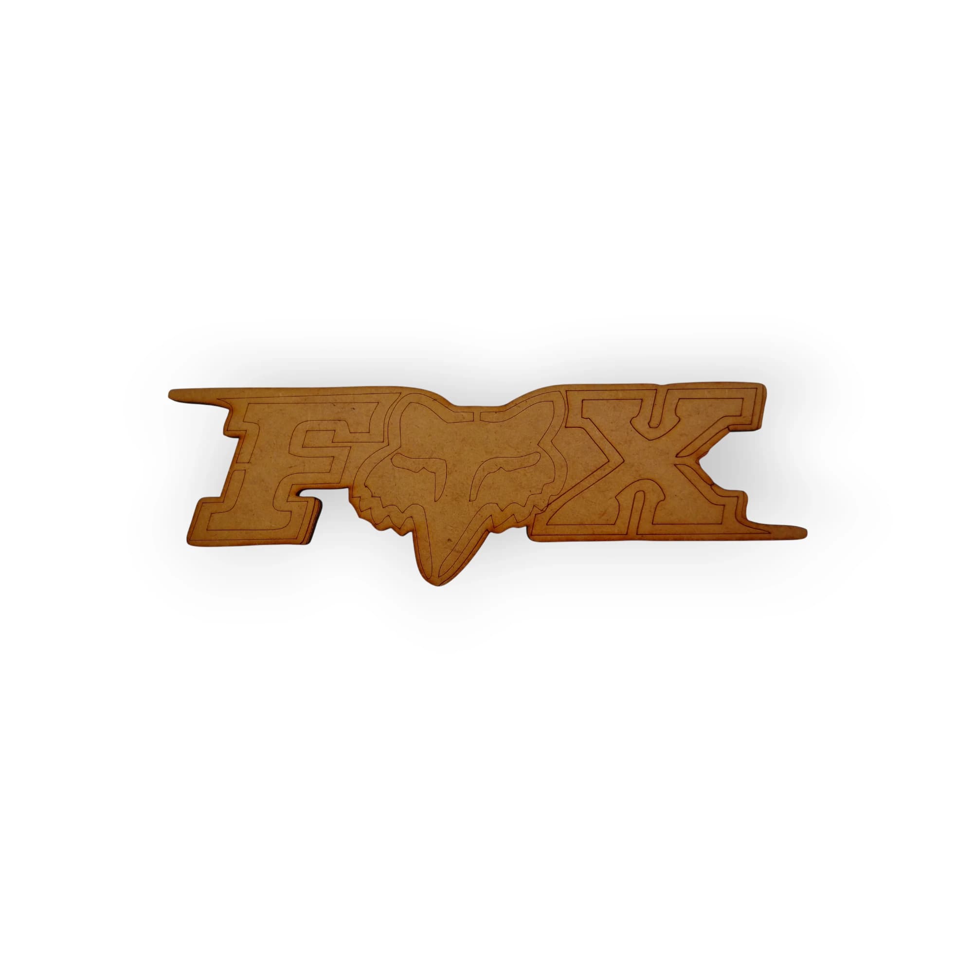 Wood Fox Sign