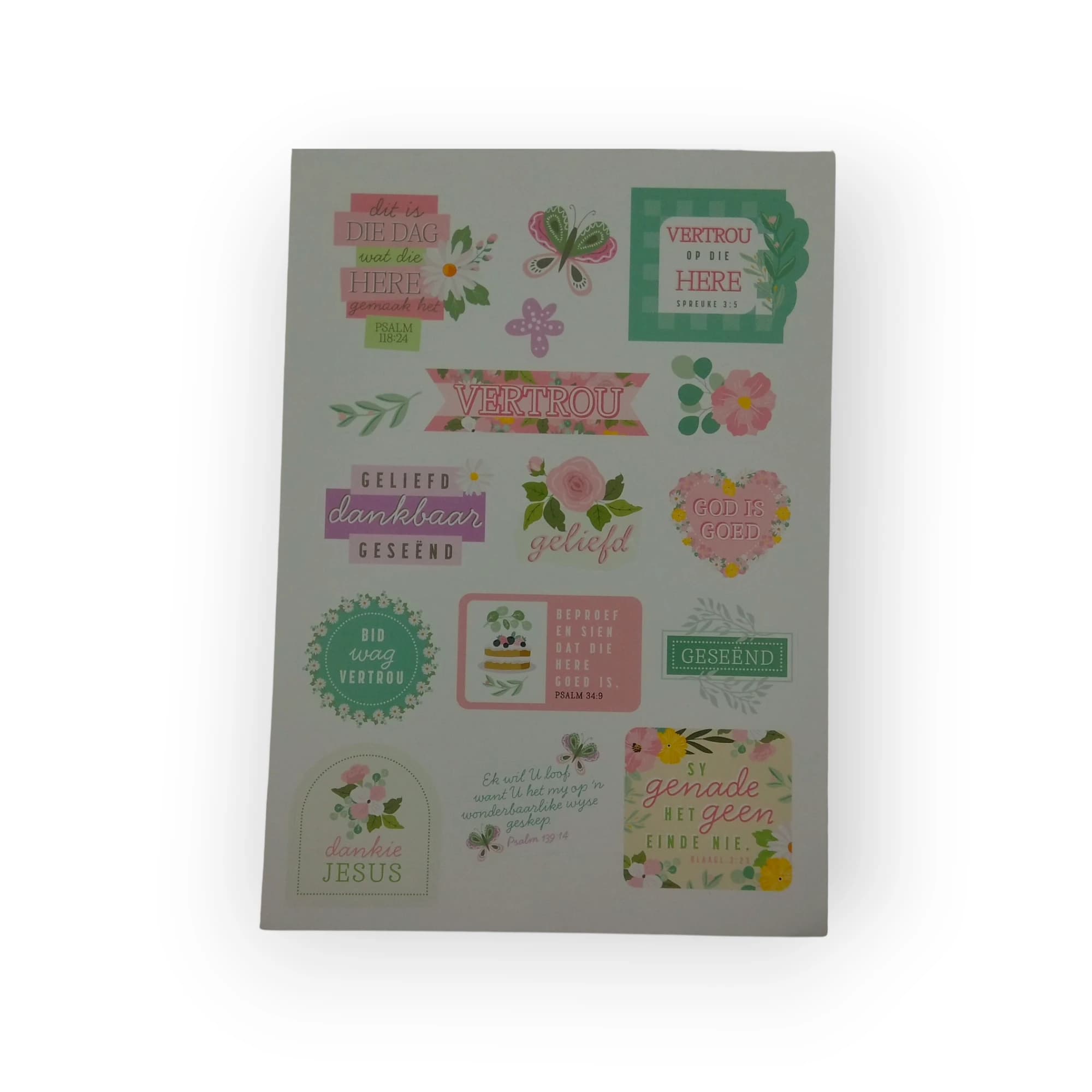 Bible Stickers - Afrikaans
