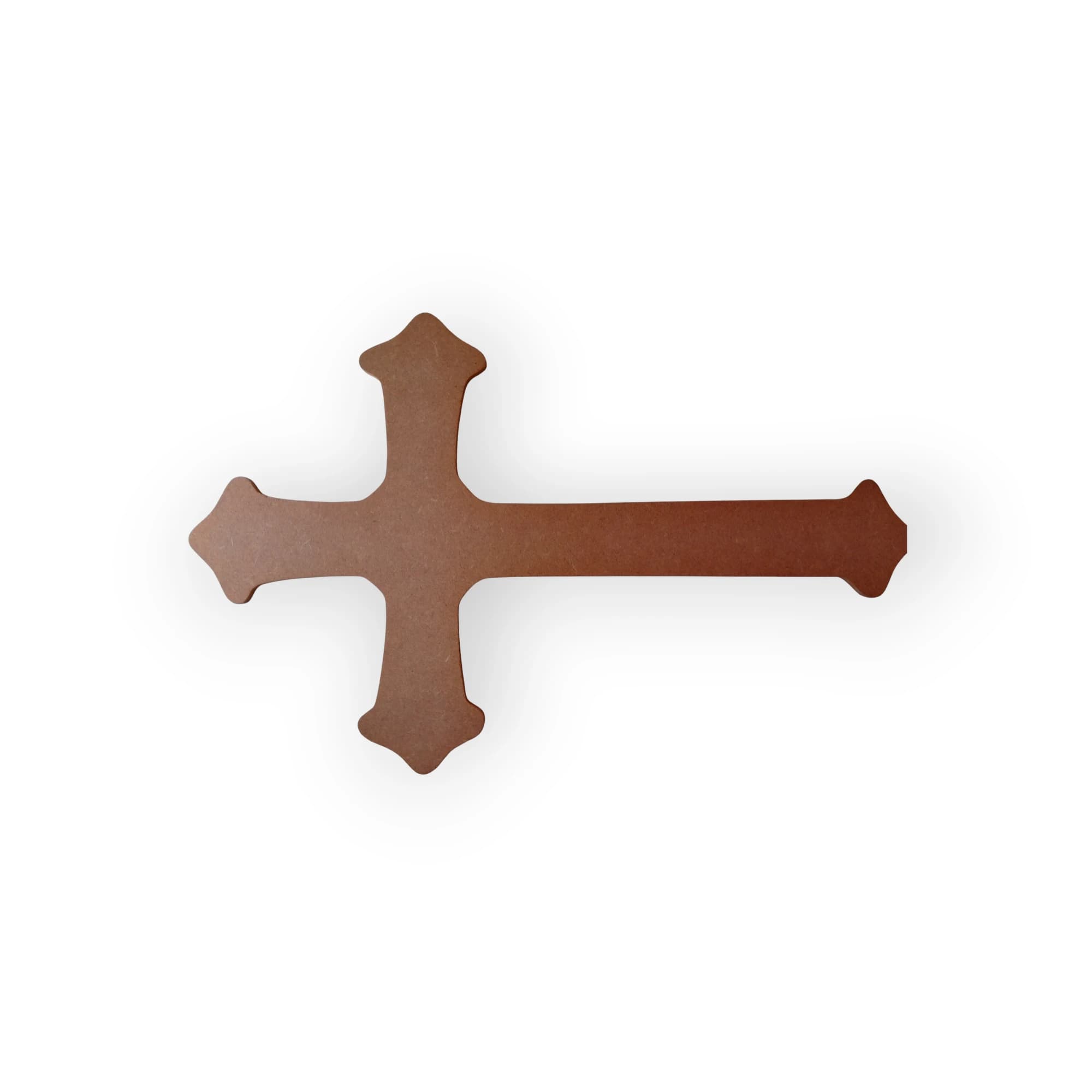 WOOD CROSS BUDDED ENDS
