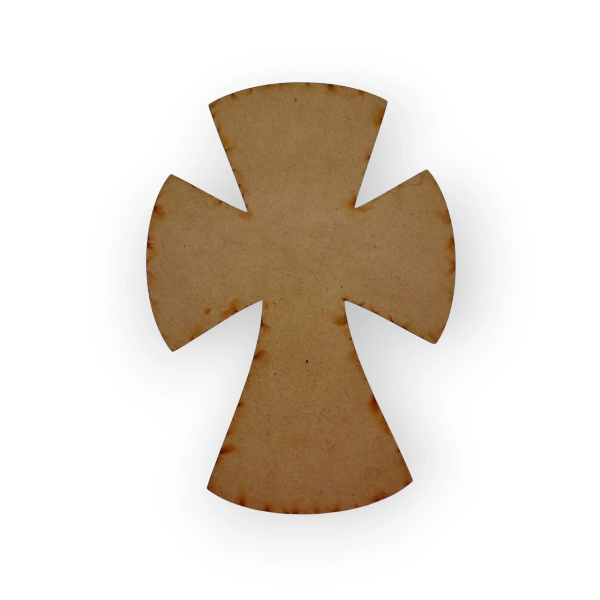 WOOD CROSS ROUNDED