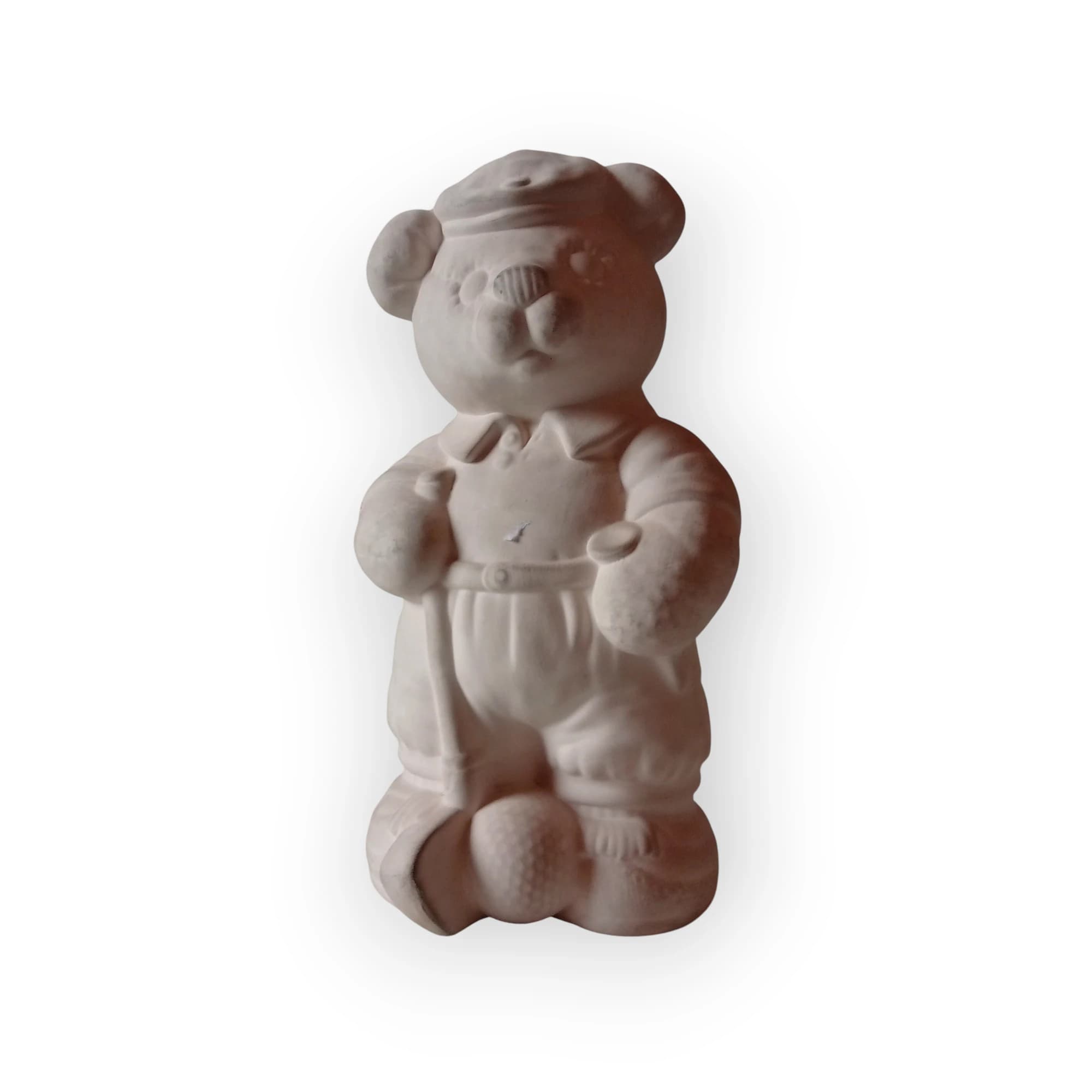 Golf Playing Teddy Bear