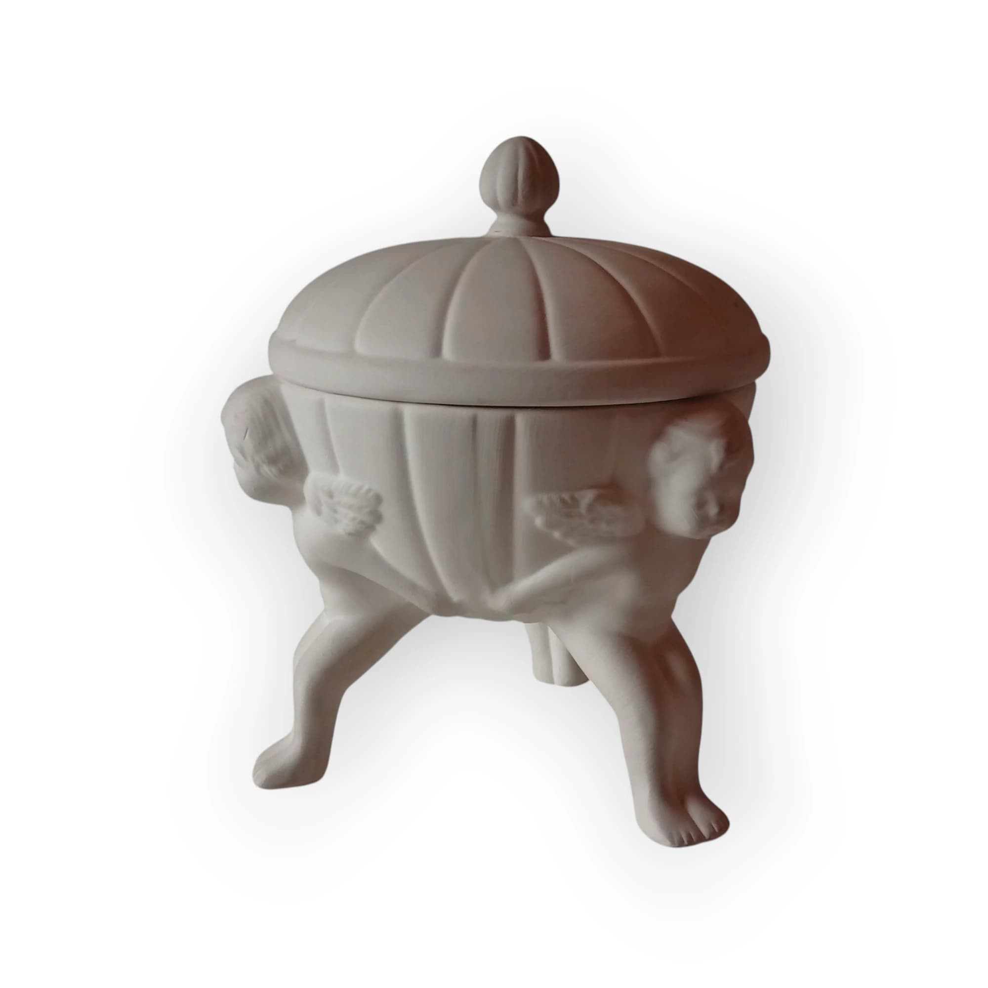Cupid Dish With Lid