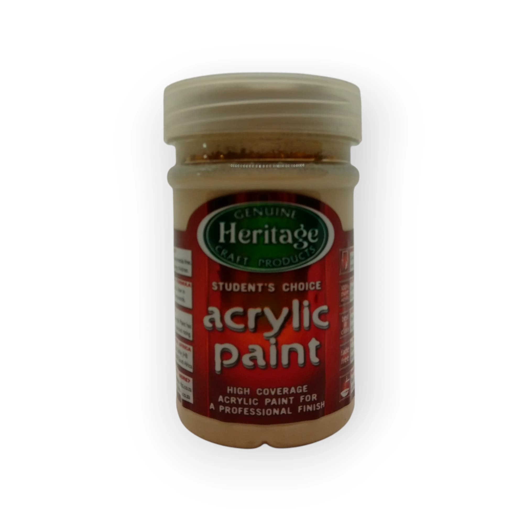 Heritage Acrylic Paint (Ivory) 250ml