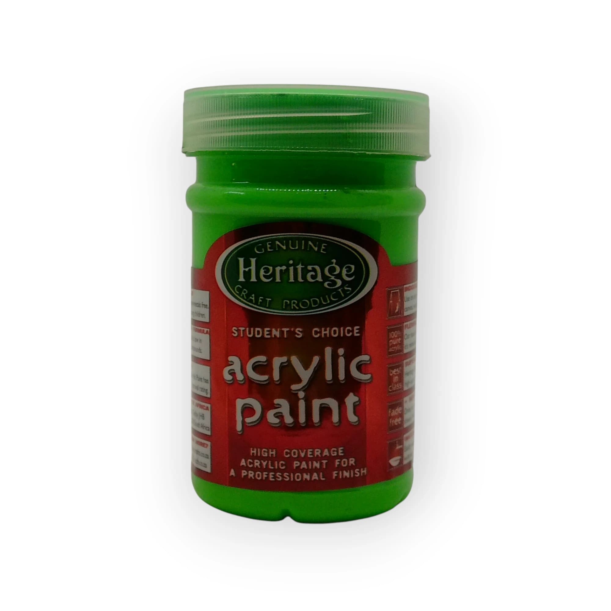 Heritage Acrylic Paint (Leaf Green) 250ml