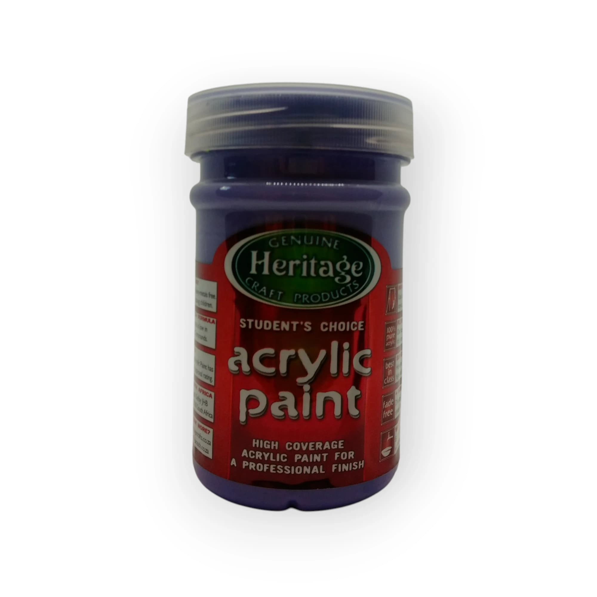 Heritage Acrylic Paint (Violet) 250ml