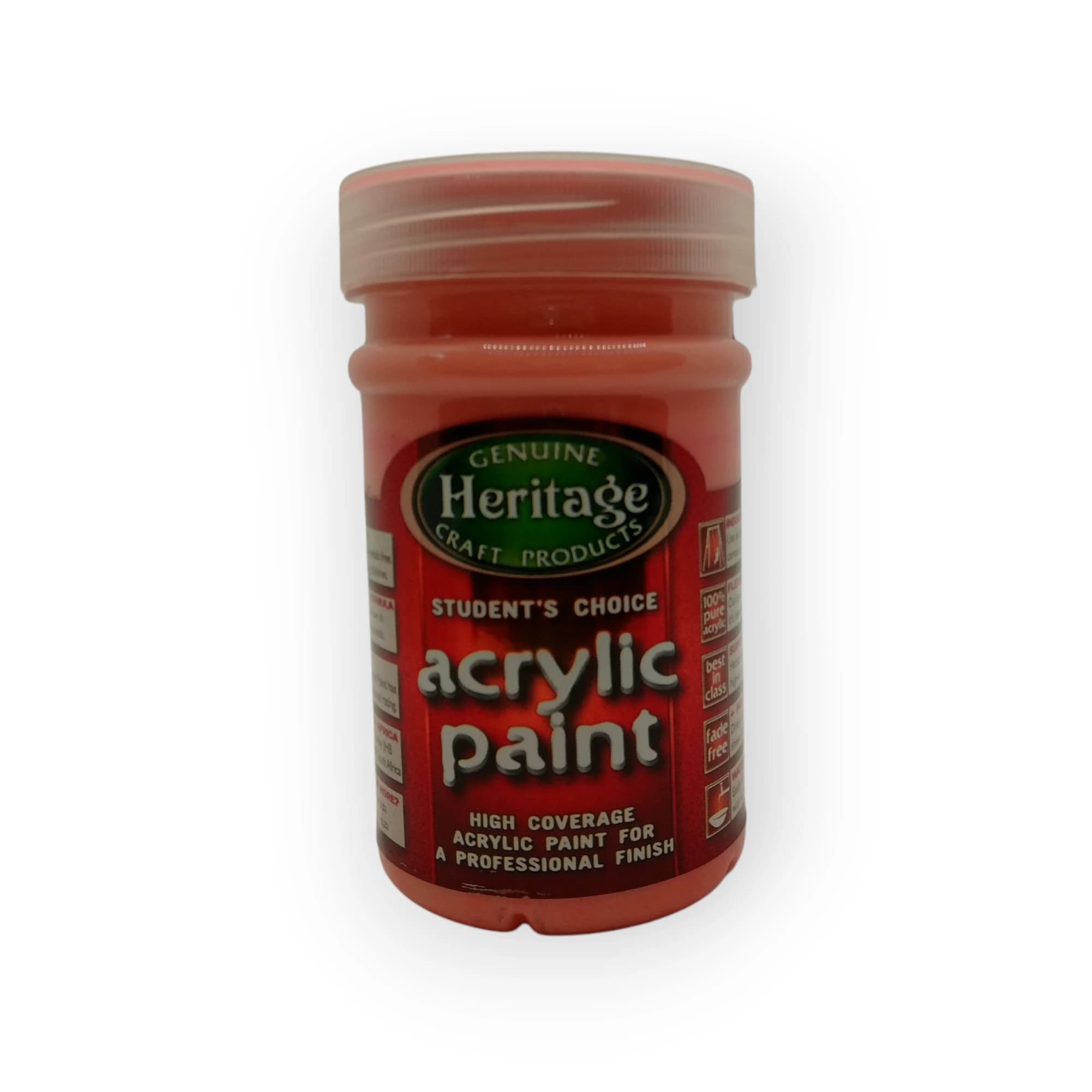 Heritage Acrylic Paint (Peach) 250ml