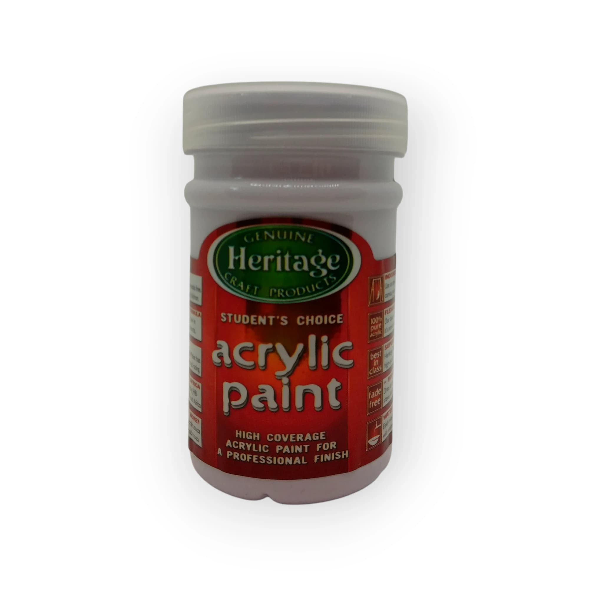 Heritage Acrylic Paint (Touch O Lilac) 250ml