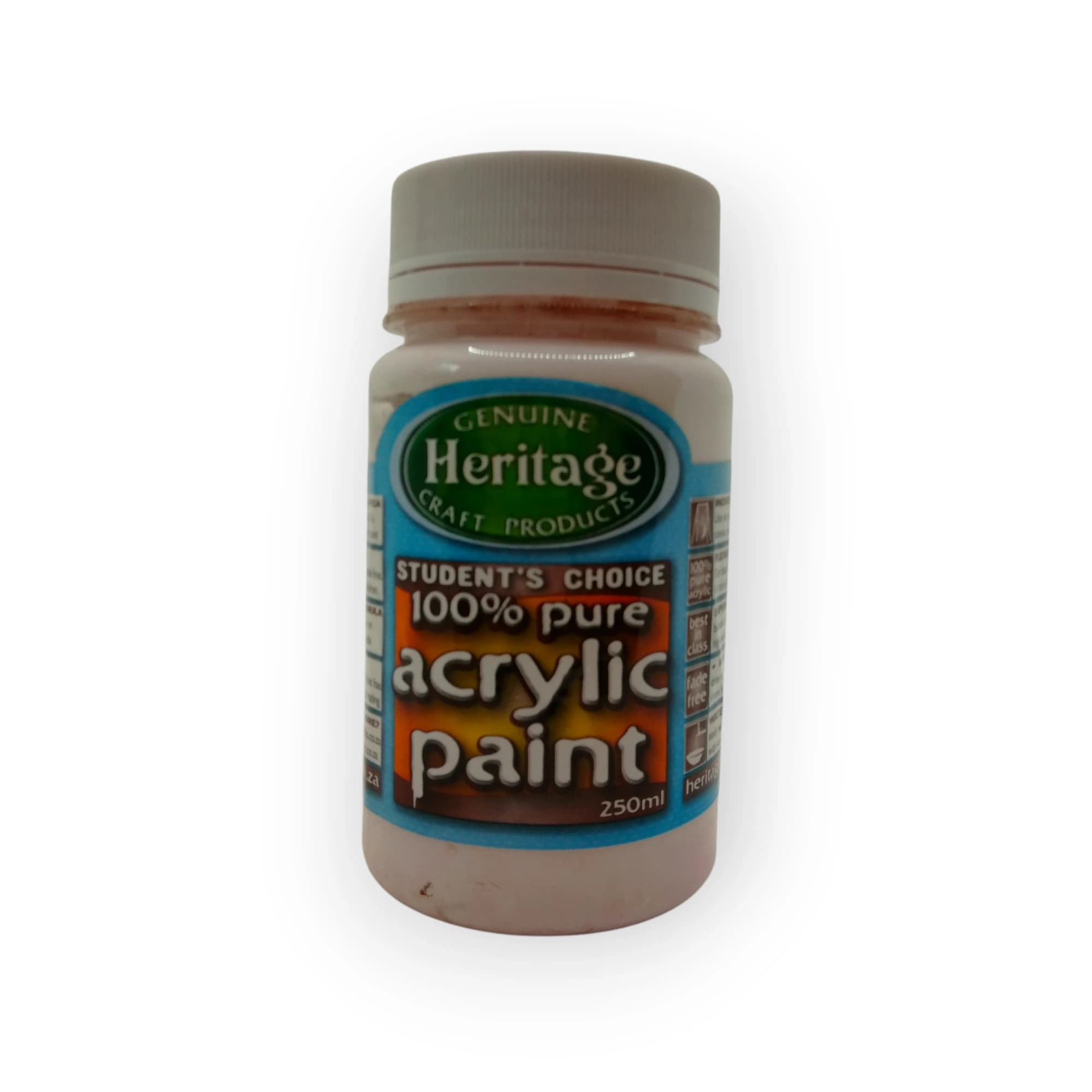 Heritage Acrylic Paint (Touch O Pink) 250ml